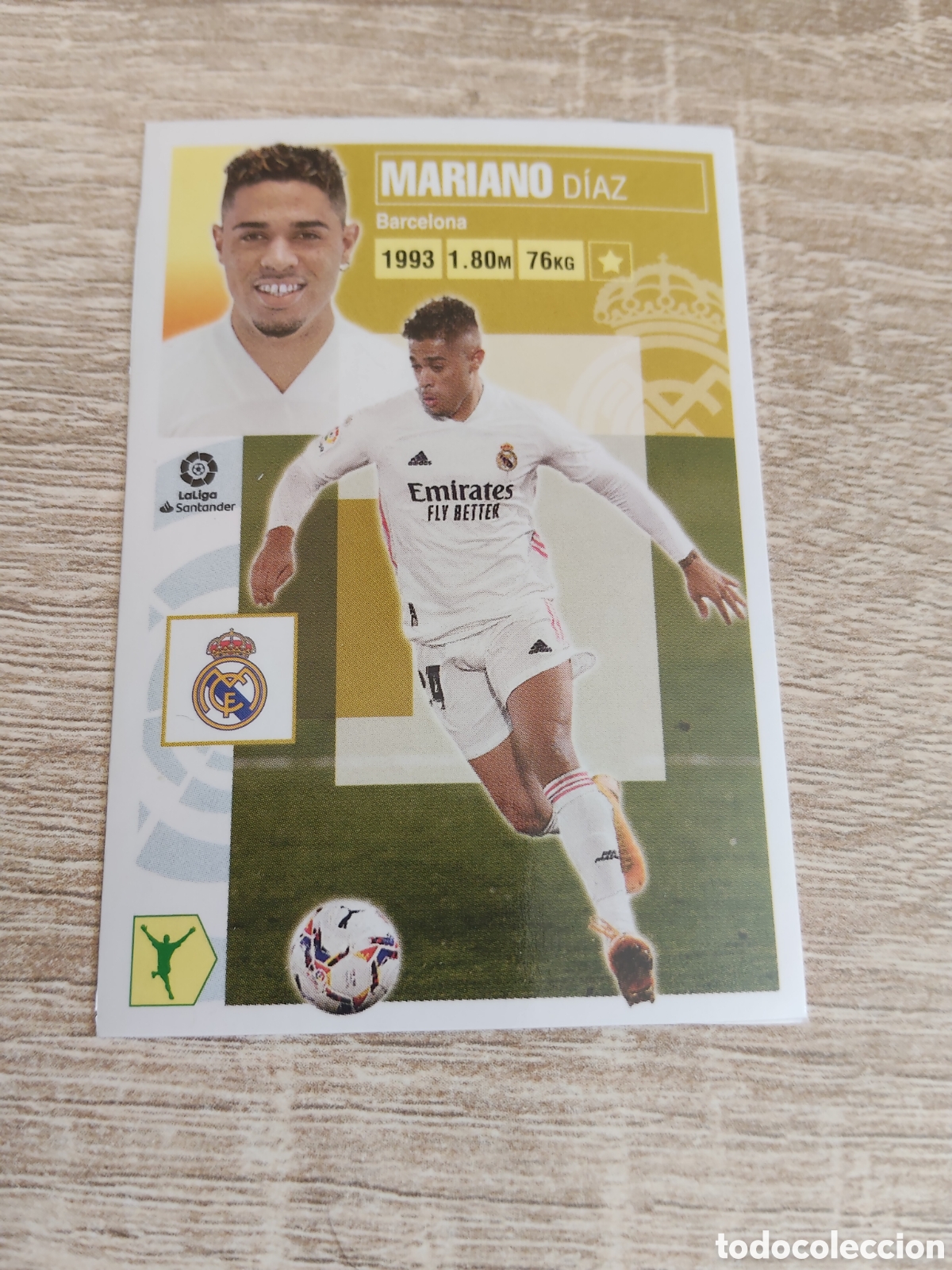 Cromos de F&uacute;tbol: Mariano Real Madrid fichaje de invierno liga 2020 2021 20 21 ediciones este