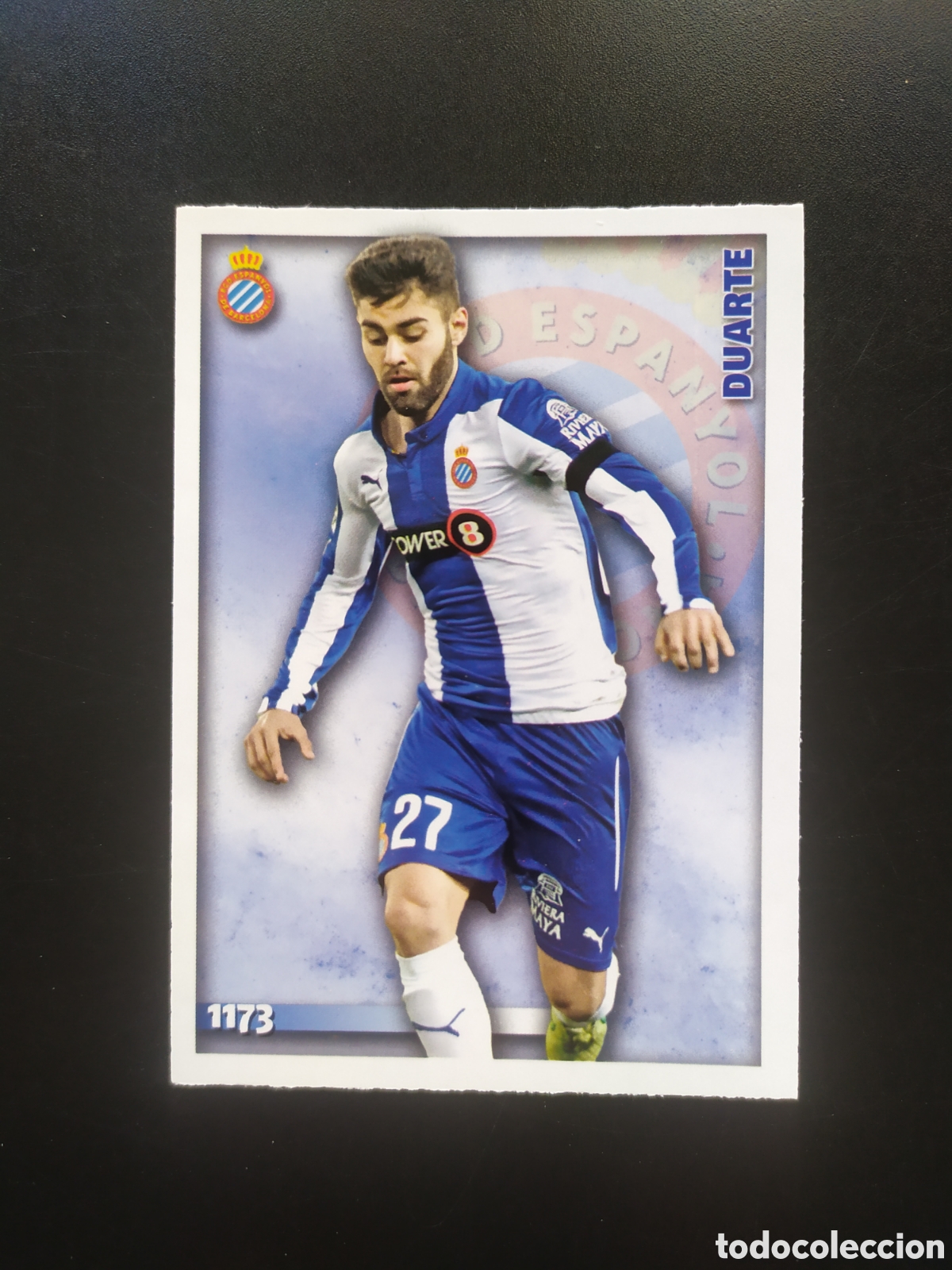 Cartes &agrave; collectionner de Football: Mundicromo fichas Liga 2014 2015 14 15 Duarte n&deg; 1173 Espanyol
