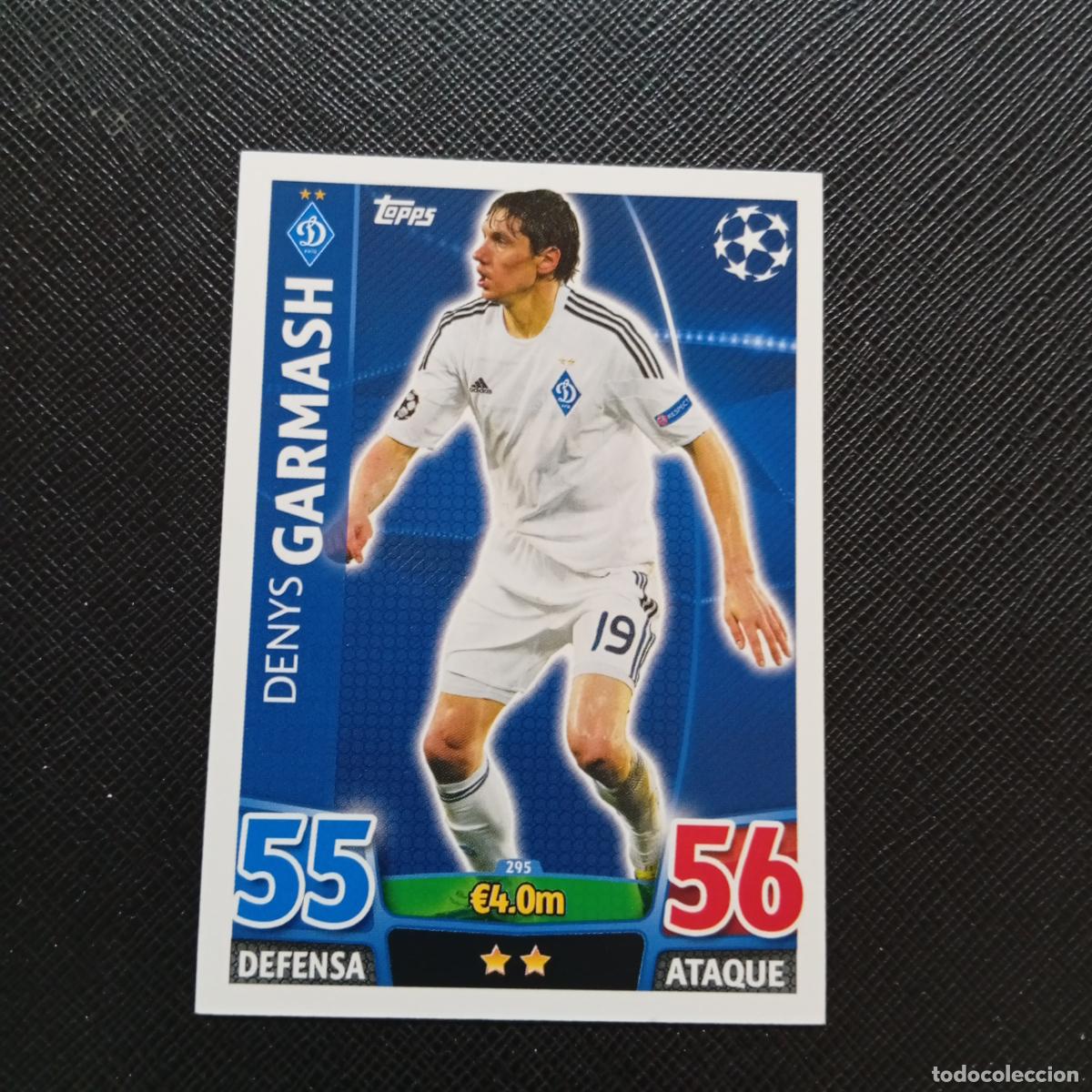 Cromos de F&uacute;tbol: 295 GARMASH DINAMO KIEV TOPPS MATCH ATTAX 2015 2016 CROMO 15 16 FUTBOL - A6 PG271