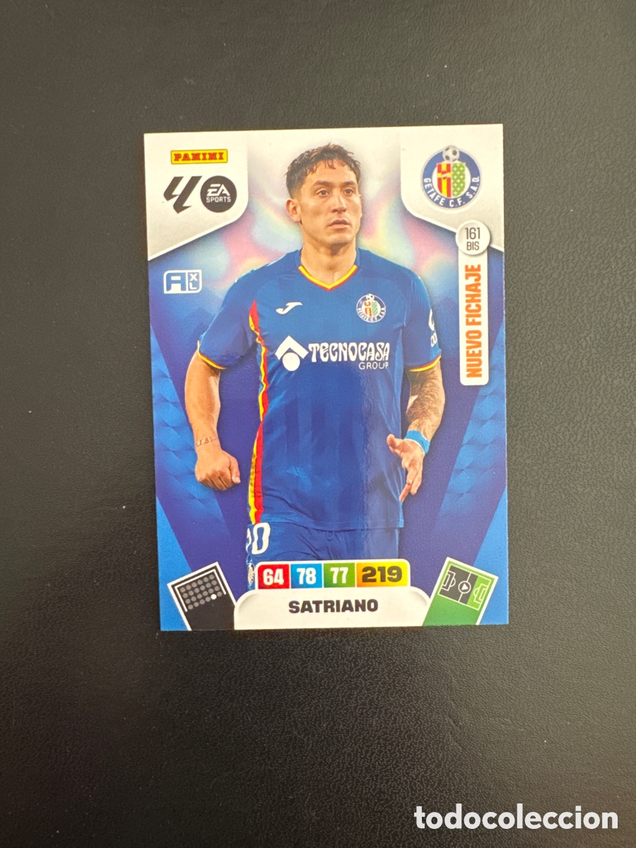 Cromos de F&uacute;tbol: SATRIANO GETAFE NUMERO 161 BIS ADRENALYN 2025 2026