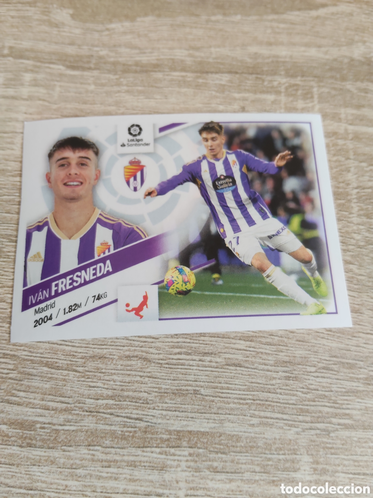 Cromos de Futebol: Fresneda Real Valladolid fichaje de invierno liga 2022 2023 22 23 ediciones este