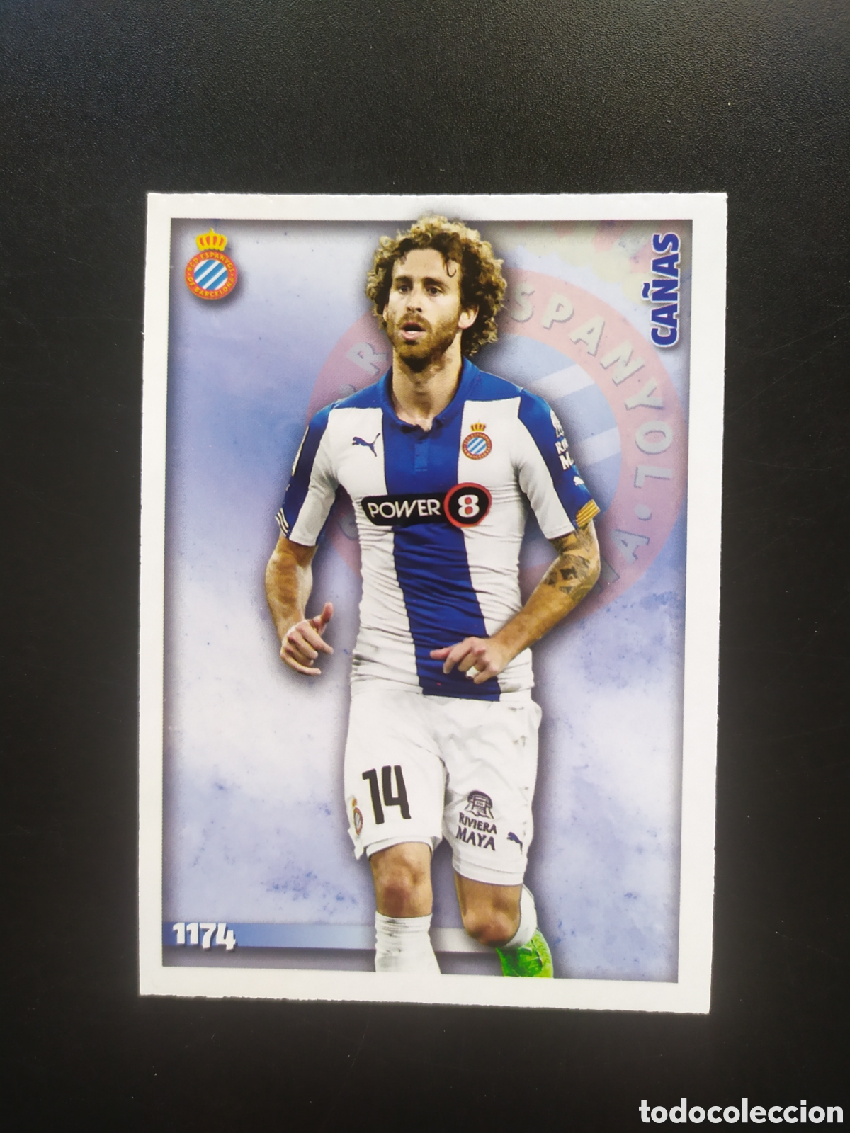 Cromos de Futebol: Mundicromo fichas Liga 2014 2015 14 15 Ca&ntilde;as n&deg; 1174 Espanyol