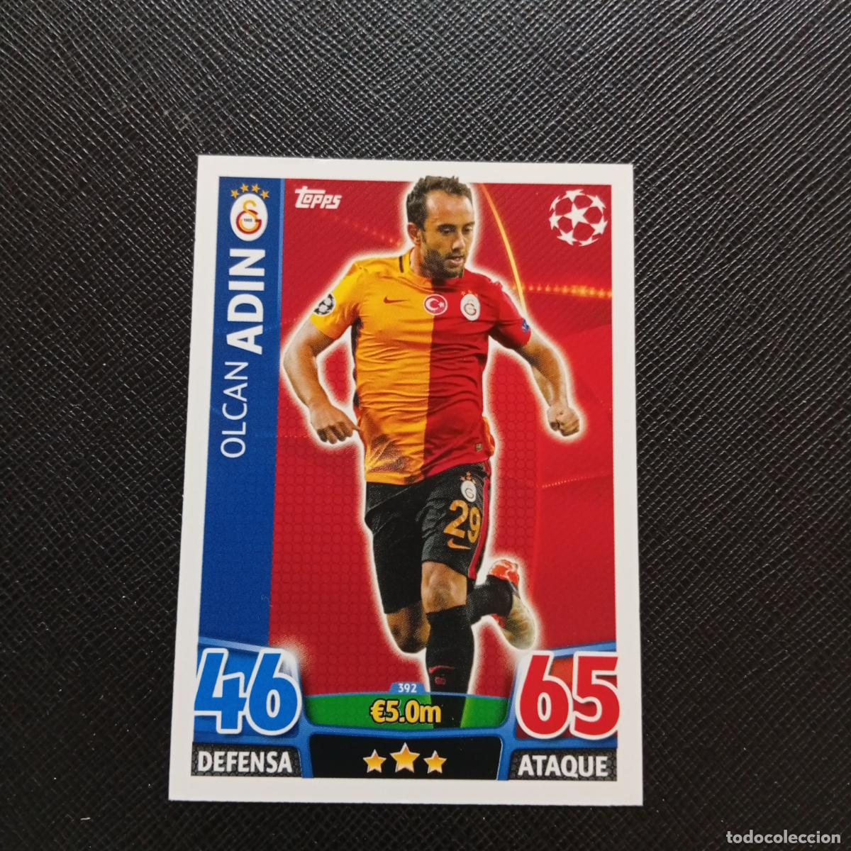 Cromos de F&uacute;tbol: 392 ADIN GALATASARAY TOPPS MATCH ATTAX 2015 2016 CROMO 15 16 FUTBOL - A6 PG397