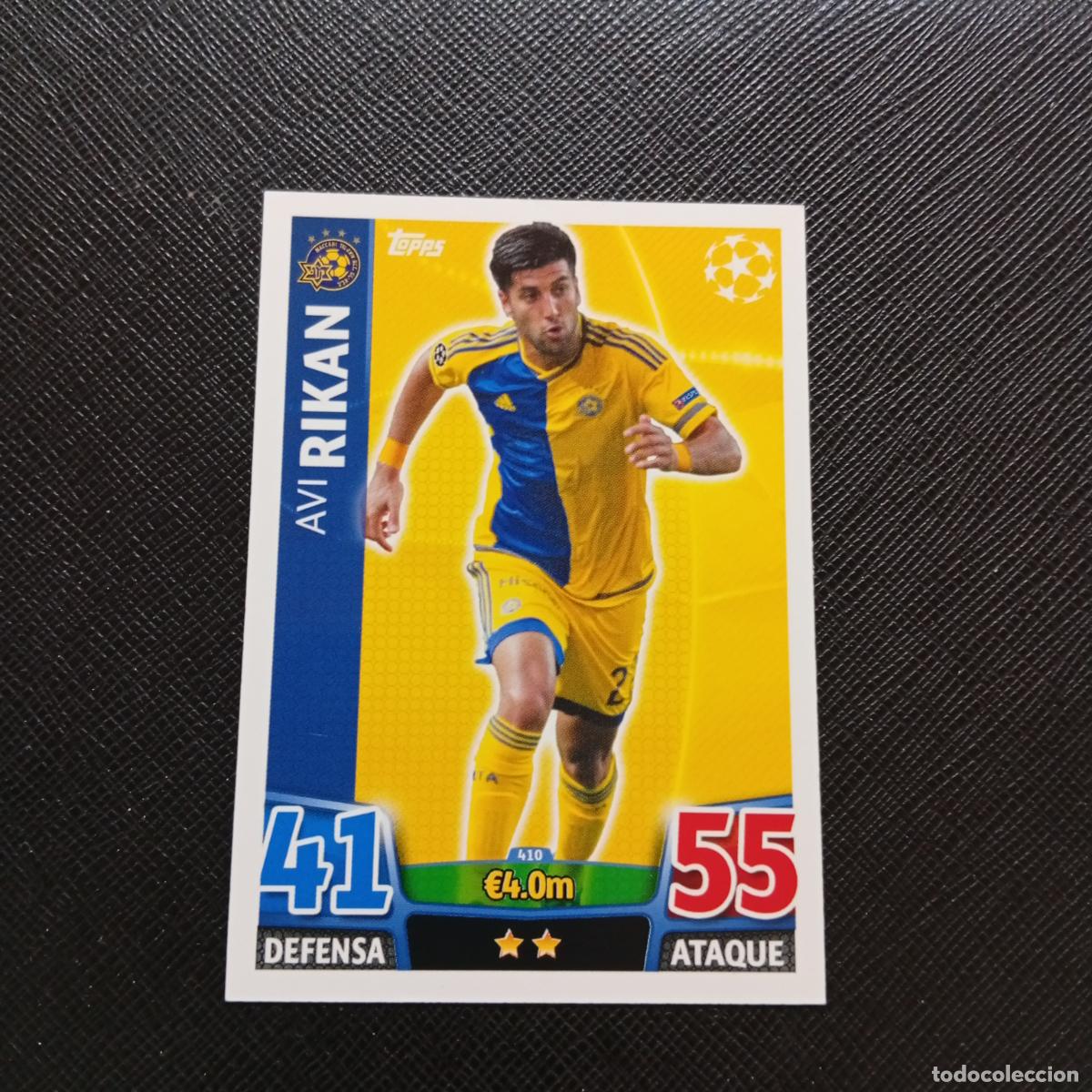 Cromos de Futebol: 410 RIKAN MACABBI TEL AVIV TOPPS MATCH ATTAX 2015 2016 CROMO 15 16 FUTBOL - A6 PG415