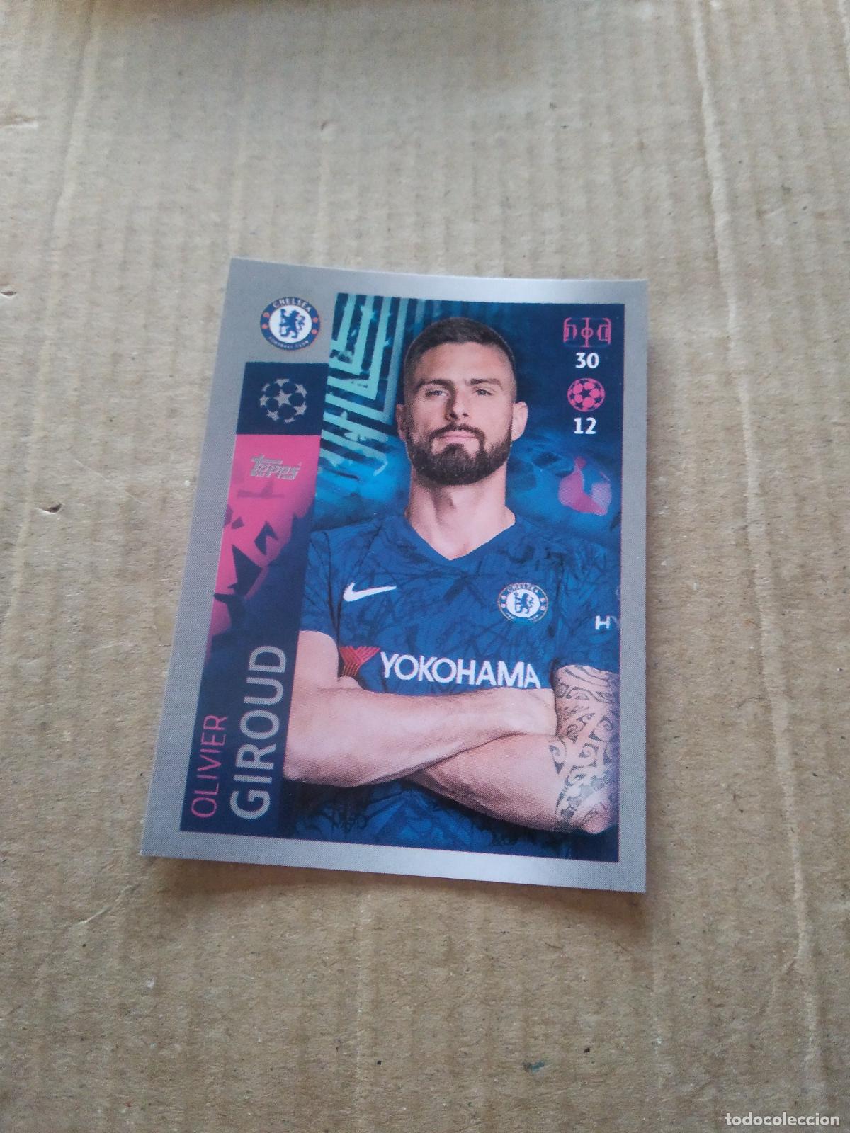 Cromos de F&uacute;tbol: 155 GIROUD CHELSEA CROMO FUTBOL TOPPS 19-20 UEFA CHAMPIONS LEAGUE 2019-2020