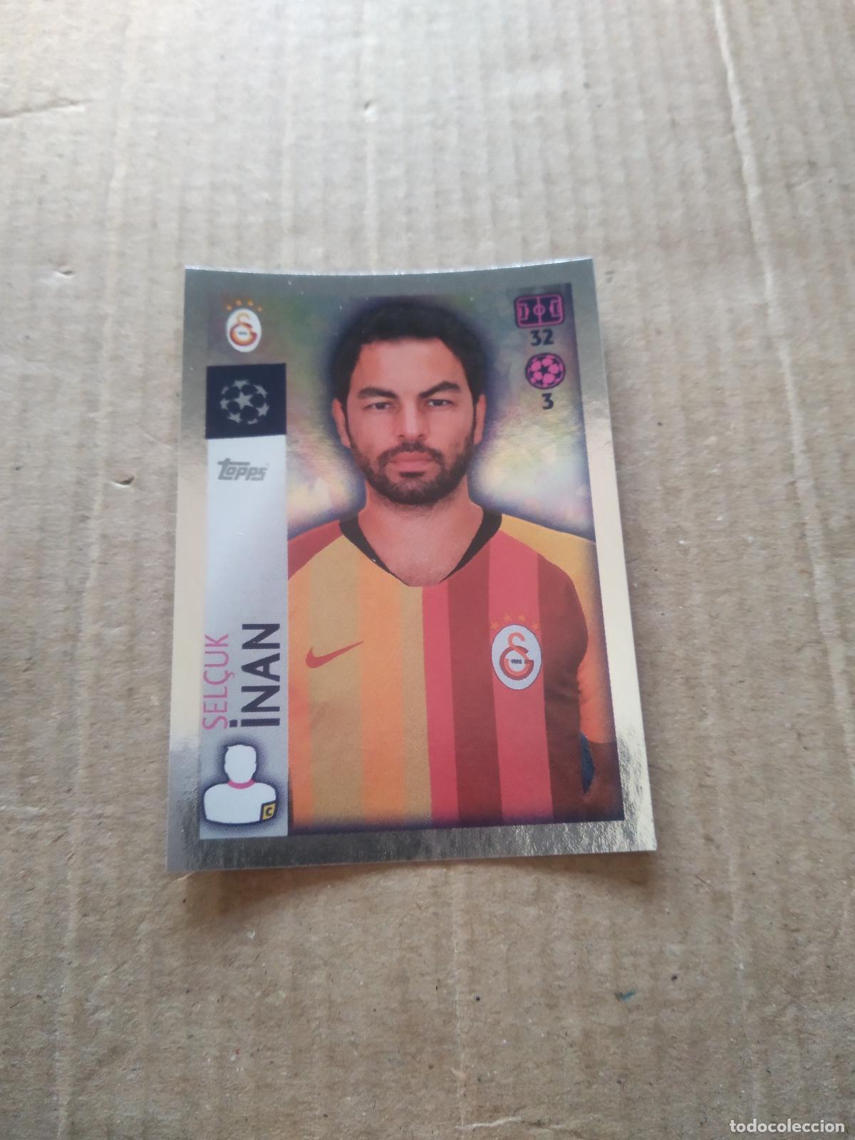 Fu&szlig;ball-Sticker: 165 SEL&Ccedil;UK INAN GALATASARAY CROMO FUTBOL TOPPS 19-20 UEFA CHAMPIONS LEAGUE 2019-2020