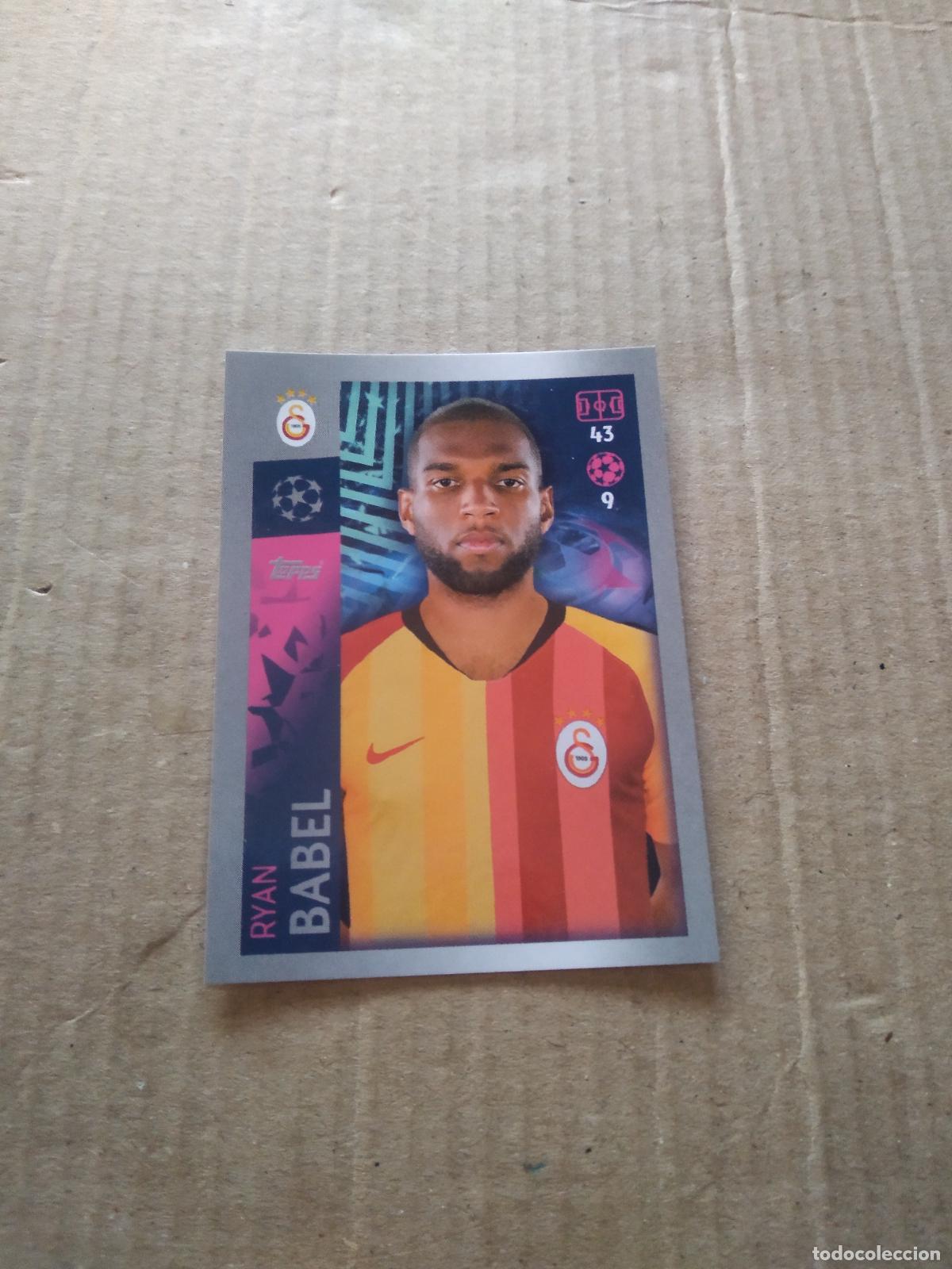 Cromos de F&uacute;tbol: 173 RYAN BABEL GALATASARAY CROMO FUTBOL TOPPS 19-20 UEFA CHAMPIONS LEAGUE 2019-2020