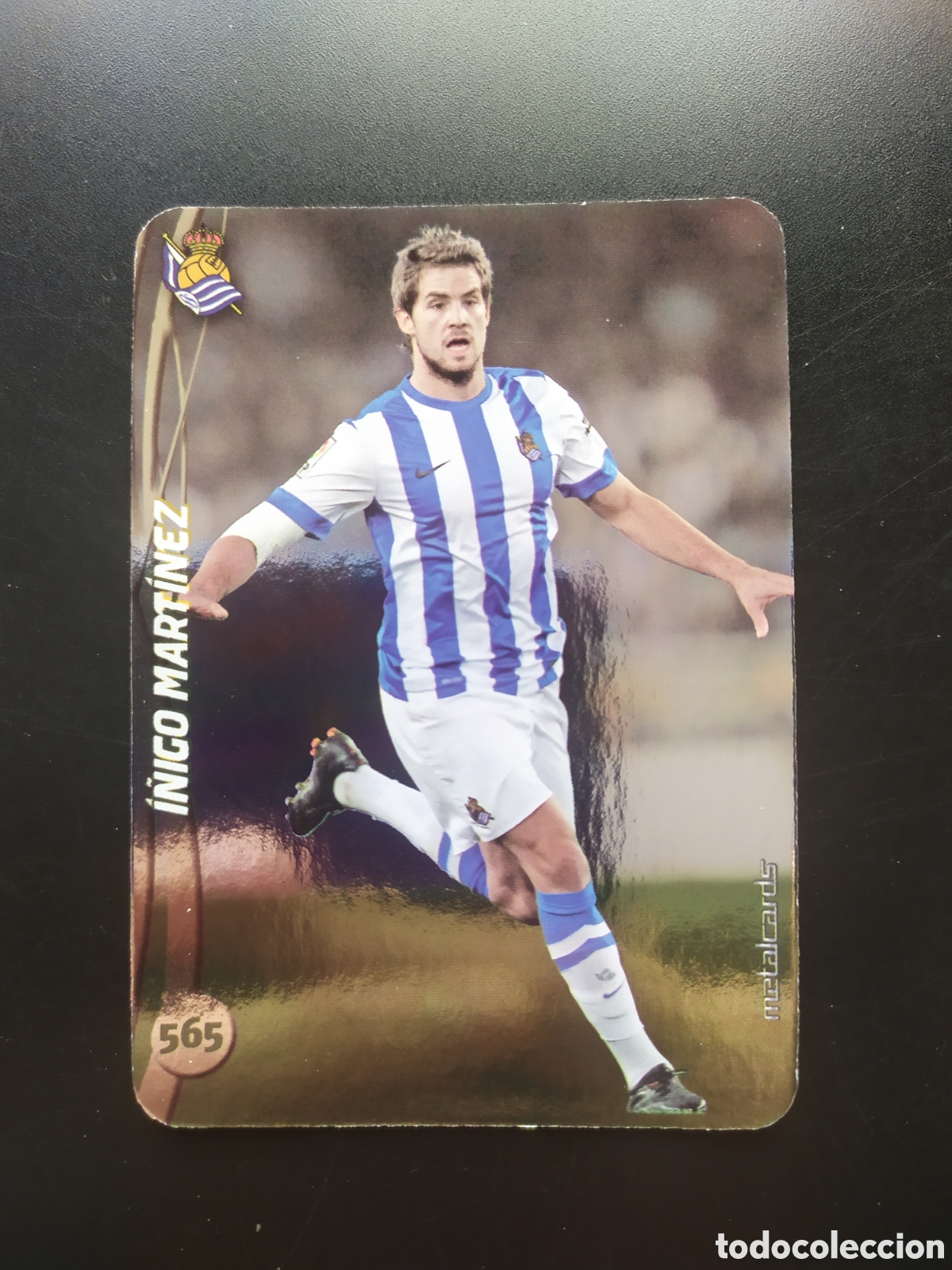 Football Stickers: Mundicromo fichas Liga 2014 2015 14 15 I&ntilde;igo Mart&iacute;nez top brillo liso n&deg; 565 Real Sociedad