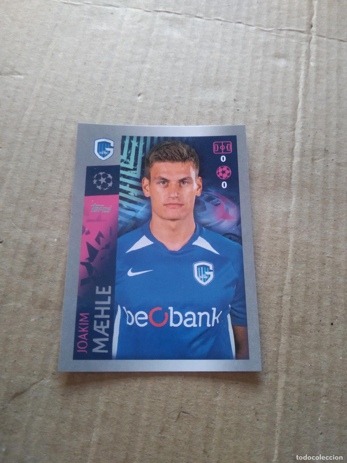Fu&szlig;ball-Sticker: 181 JOAKIM MAEHLE GENK CROMO FUTBOL TOPPS 19-20 UEFA CHAMPIONS LEAGUE 2019-2020