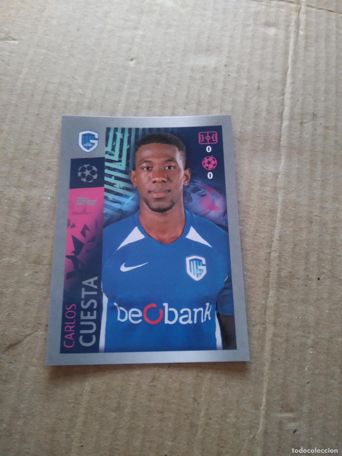 Fu&szlig;ball-Sticker: 183 CARLOS CUESTA GENK CROMO FUTBOL TOPPS 19-20 UEFA CHAMPIONS LEAGUE 2019-2020
