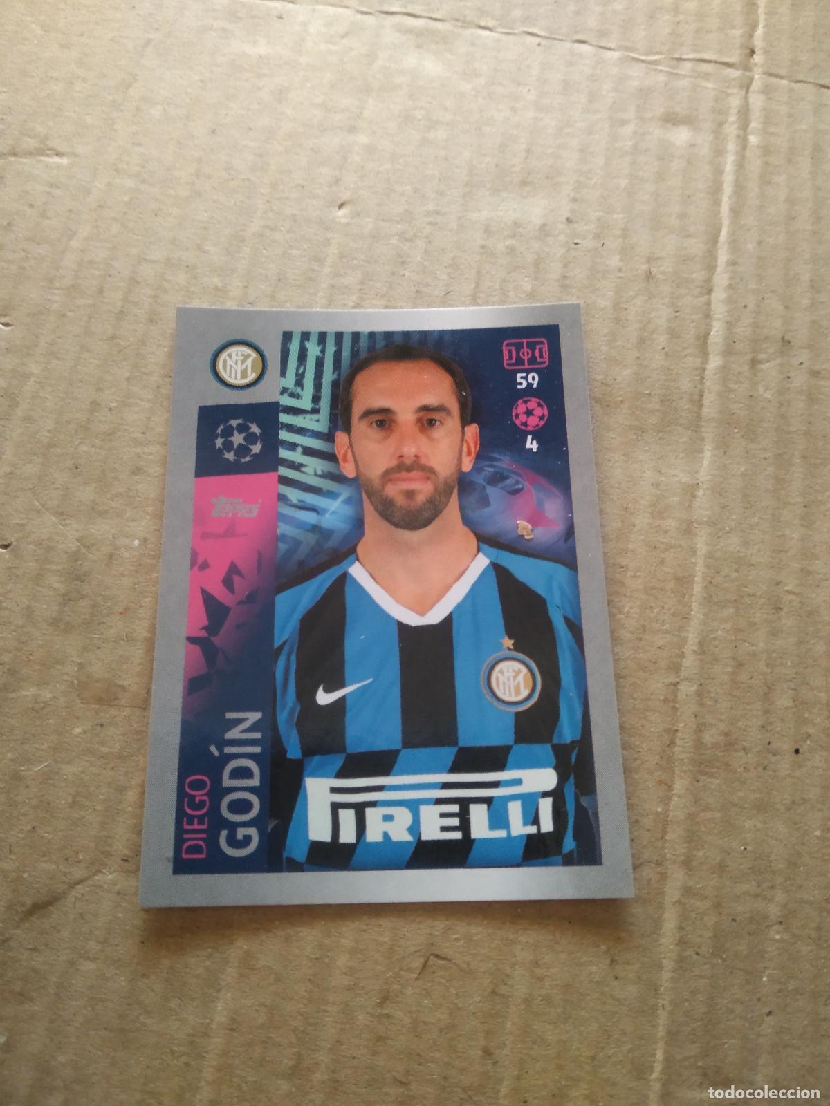 Cromos de F&uacute;tbol: 198 GODIN INTER MILAN CROMO FUTBOL TOPPS 19-20 UEFA CHAMPIONS LEAGUE 2019-2020