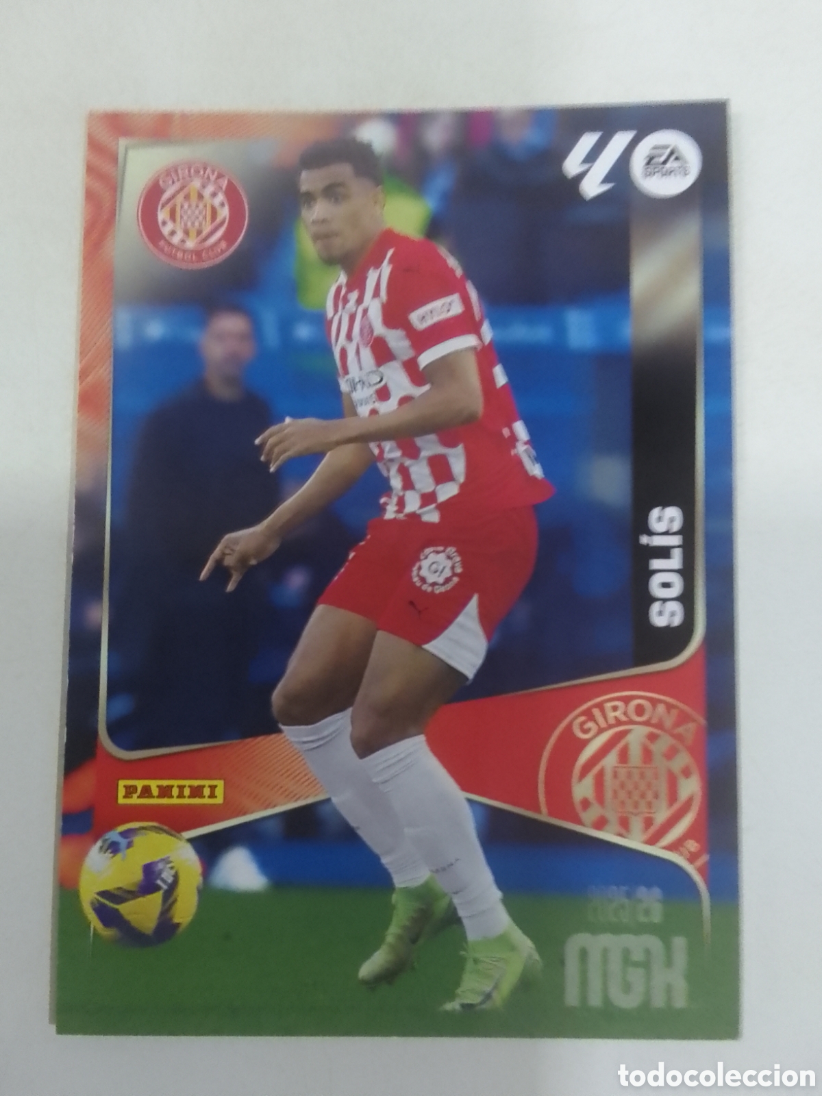 Cromos de F&uacute;tbol: Megacracks 2025/26 n&deg; 191 Sol&iacute;s &bull; Girona.