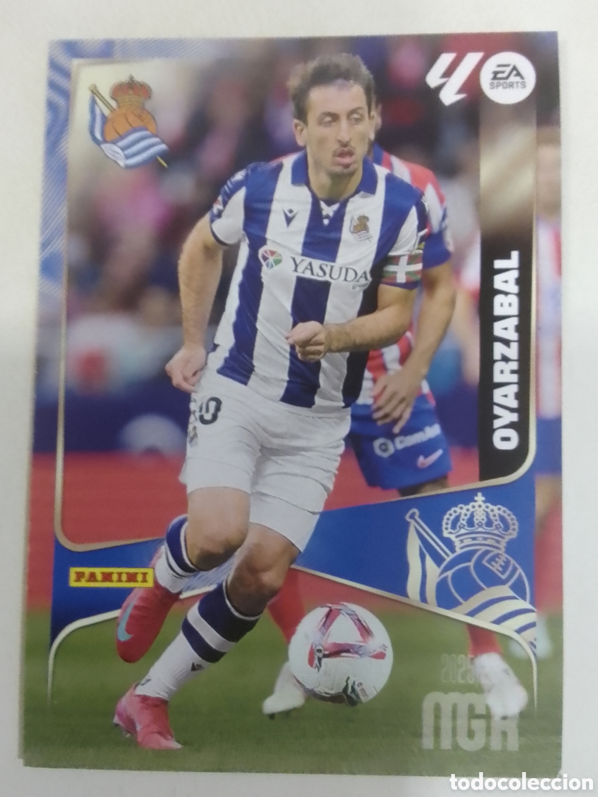 Cromos de F&uacute;tbol: Megacracks 2025/26 n&deg; 322 Oyarzabal &bull; Real Sociedad.