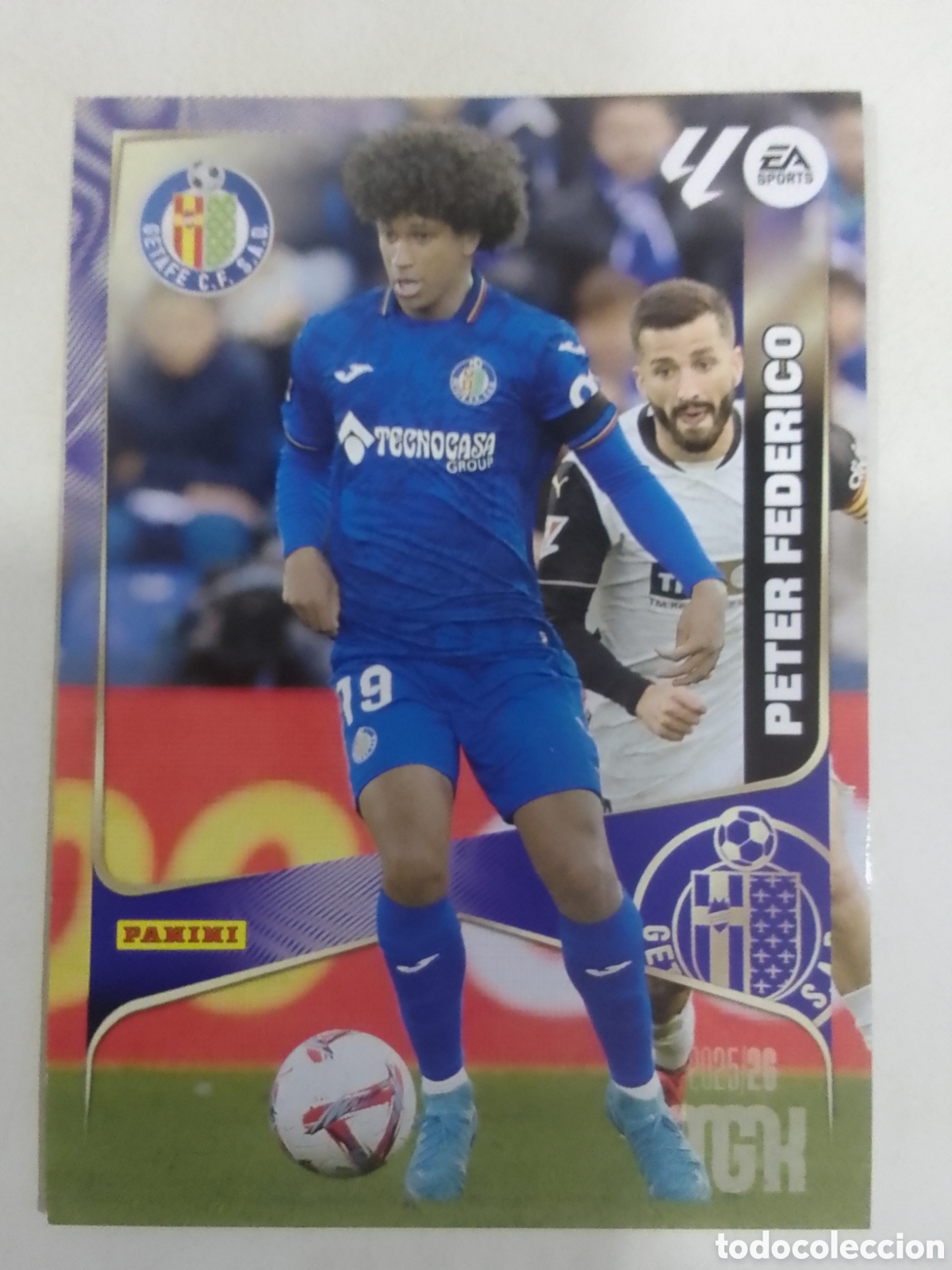 Cromos de F&uacute;tbol: Megacracks 2025/26 n&deg; 176 Peter Federico &bull; Getafe.