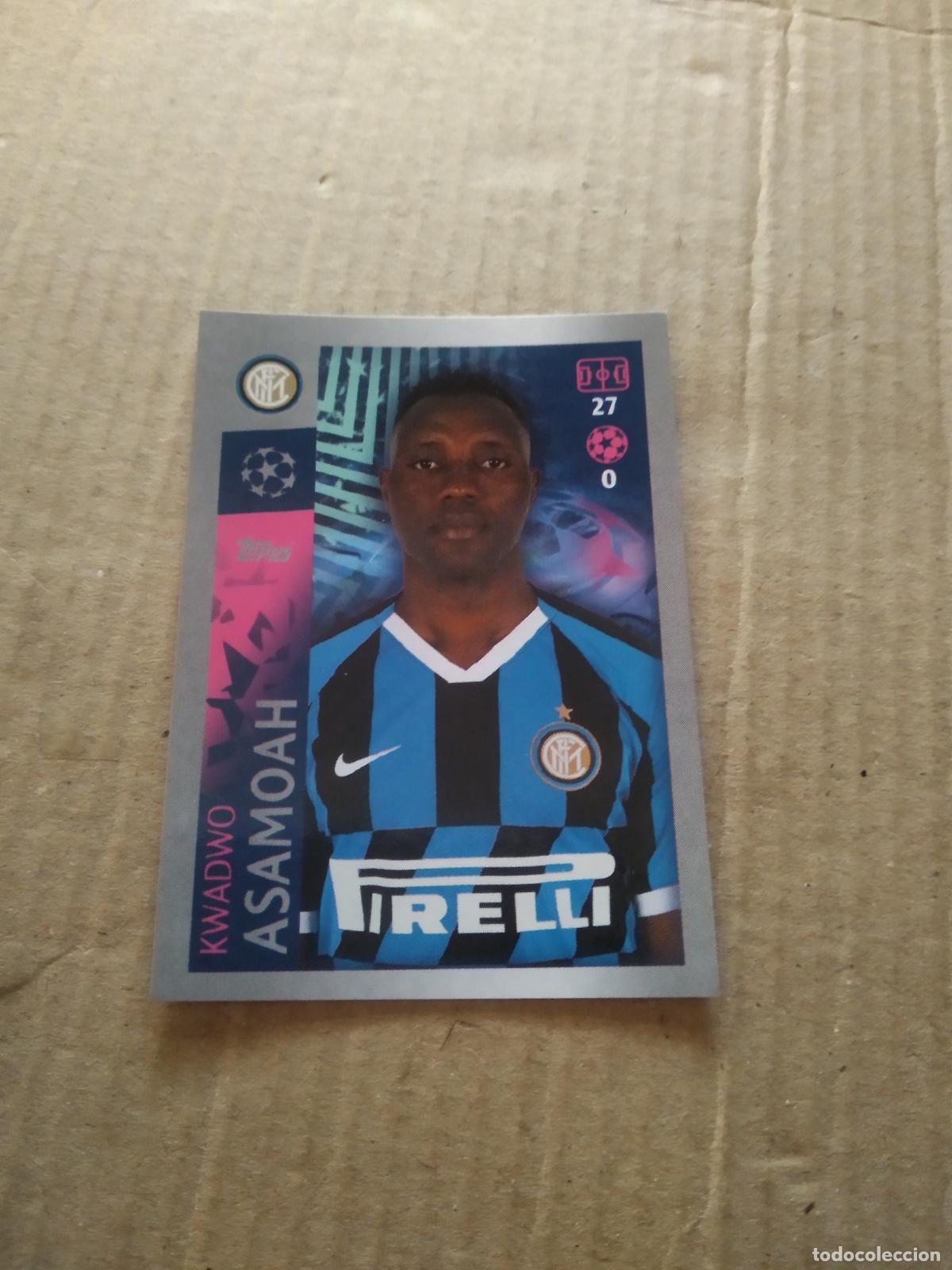 Cartes &agrave; collectionner de Football: 203 ASAMOAH INTER MILAN CROMO FUTBOL TOPPS 19-20 UEFA CHAMPIONS LEAGUE 2019-2020