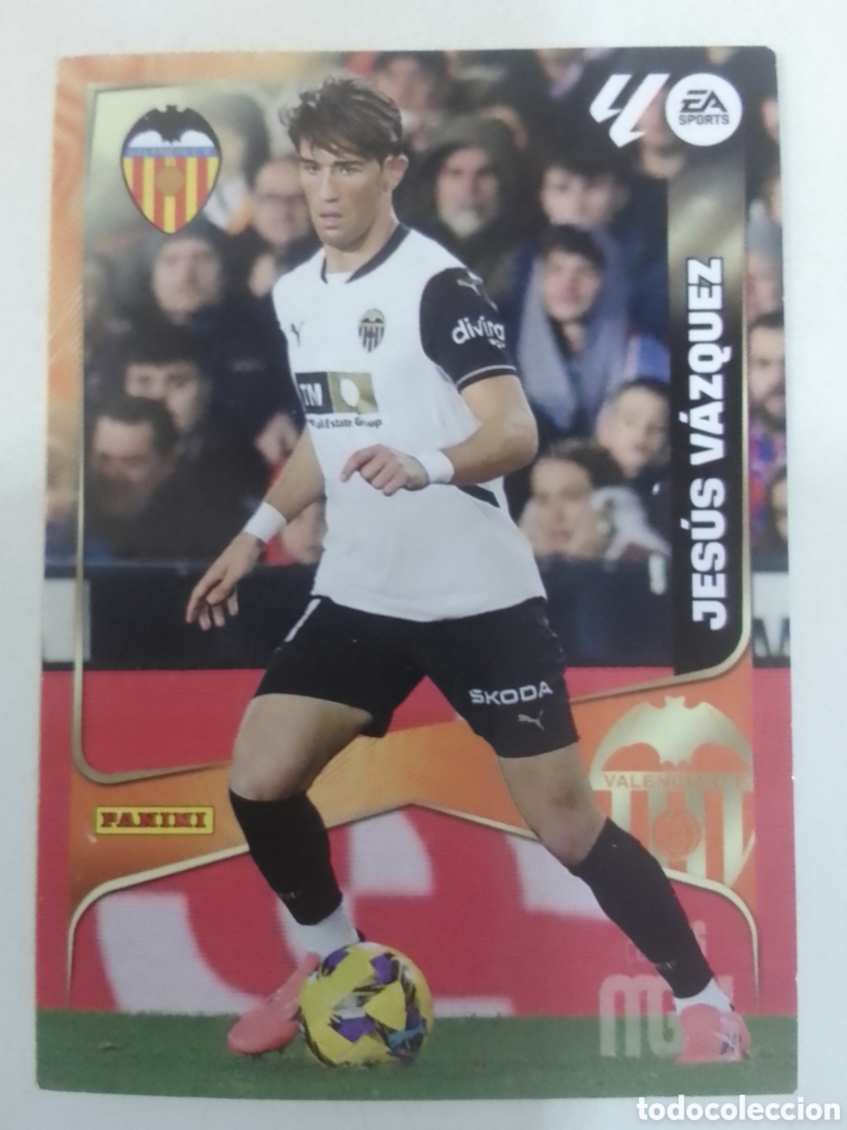 Cromos de F&uacute;tbol: Megacracks 2025/26 n&deg; 352 Jes&uacute;s V&aacute;zquez &bull; Valencia.