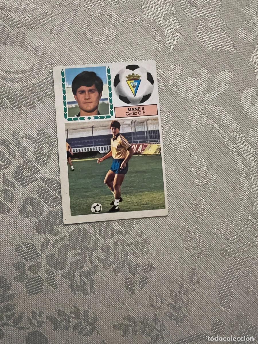 Cromos de f&uacute;tbol: MANE II COLOCA DEL CADIZ VERSION 2 EDICIONES ESTE 83-84 - Foto 1