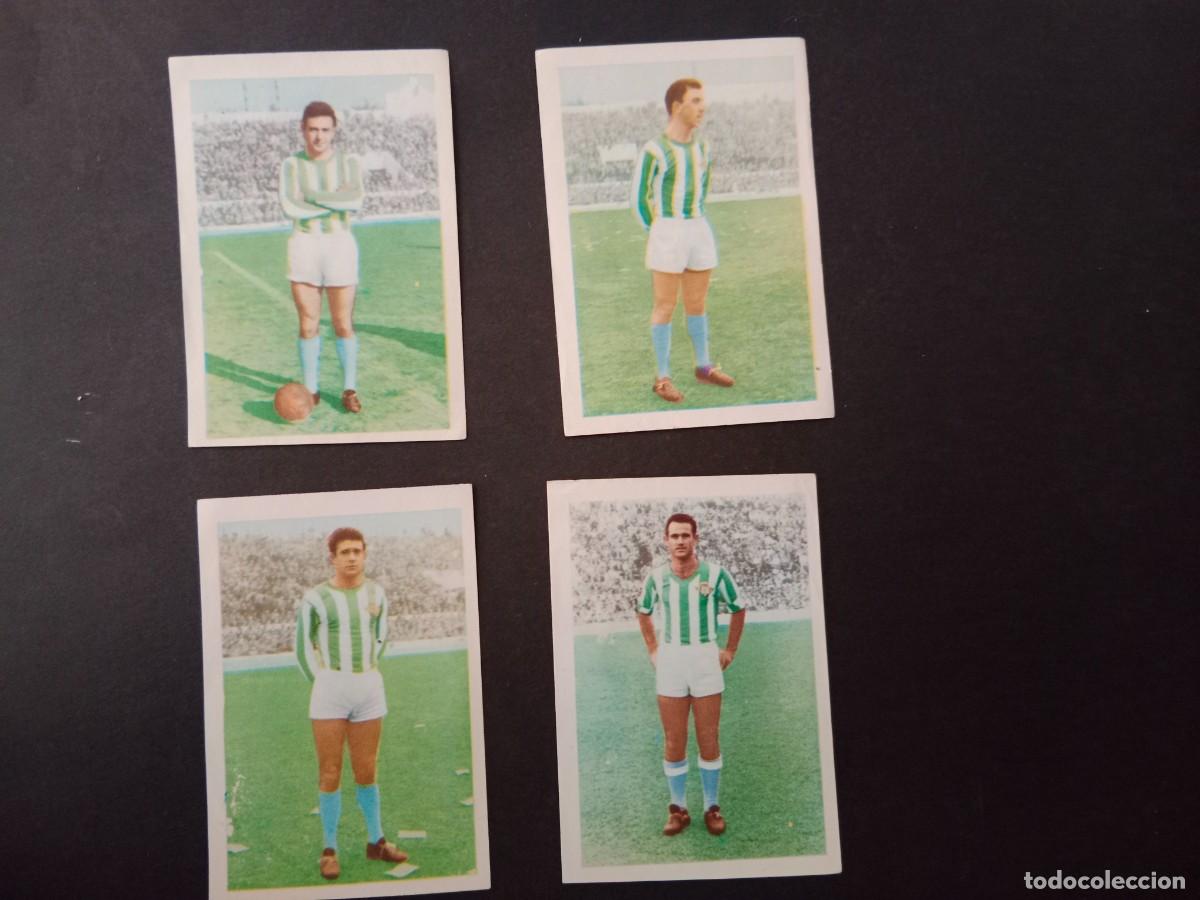 Cromos de F&uacute;tbol: CROMOS BARCICROM CAMPEONATO NACIONAL DE LIGA 1961 1962 61 62 - FUTBOL - PIDE TUS FALTAS - REAL BETIS