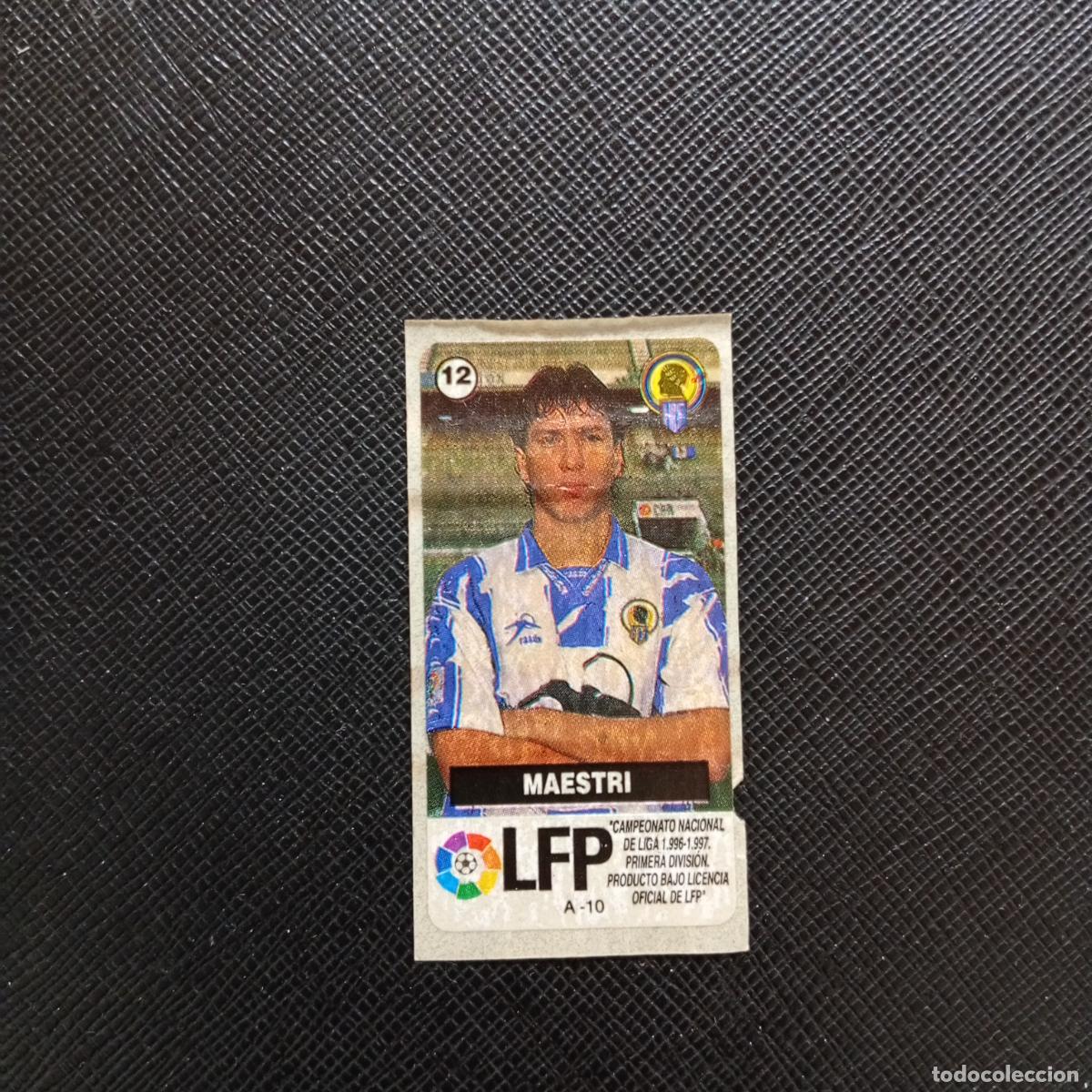Football Stickers: 12 MAESTRI HERCULES CHICLE VIDAL LA LIGA DE ESTRELLAS 1996 1997 96 97 SIN PEGAR - A83 PG2 B