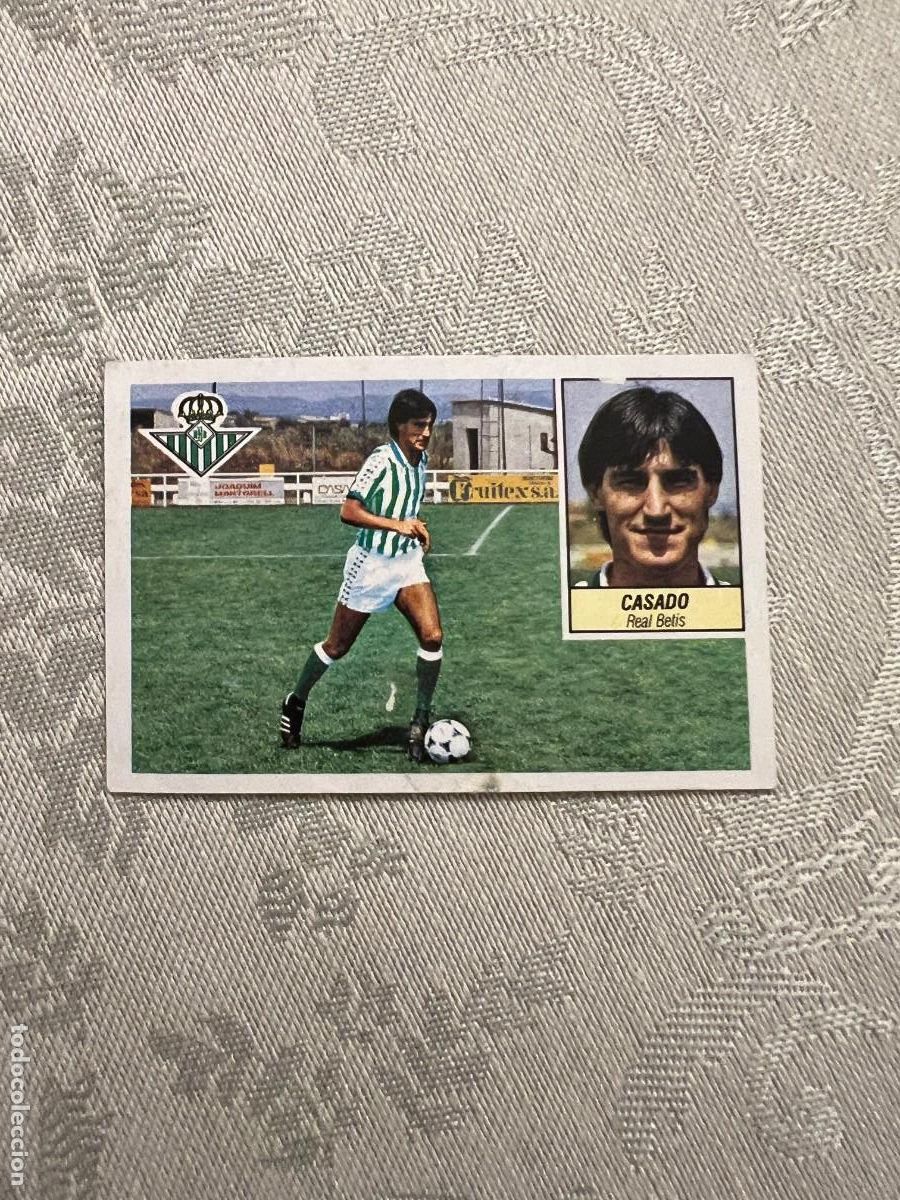 Cromos de F&uacute;tbol: CASADO REAL BETIS NUEVO EDICIONES ESTE 84-85