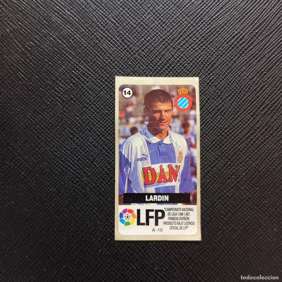 Cromos de F&uacute;tbol: 14 LARDIN ESPA&Ntilde;OL CHICLE VIDAL LA LIGA DE ESTRELLAS 1996 1997 96 97 SIN PEGAR - A83 PG11