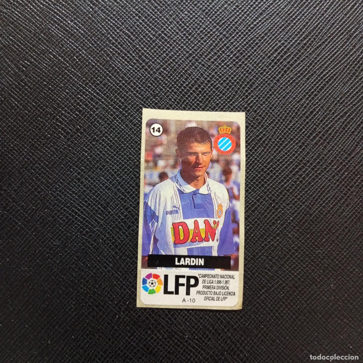 Cromos de F&uacute;tbol: 14 LARDIN ESPA&Ntilde;OL CHICLE VIDAL LA LIGA DE ESTRELLAS 1996 1997 96 97 SIN PEGAR - A83 PG11 B