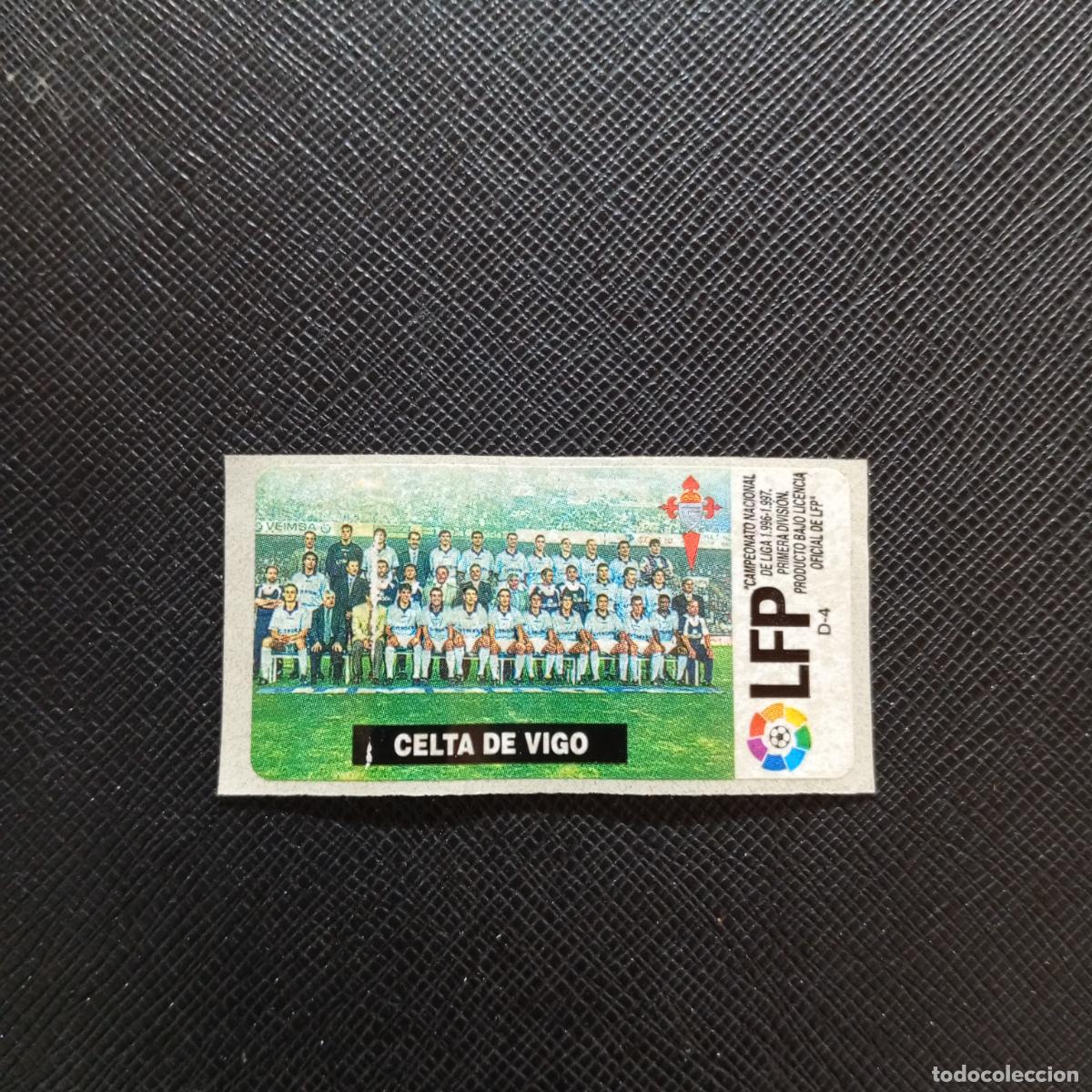 Cromos de F&uacute;tbol: PLANTILLA CELTA CHICLE VIDAL LA LIGA DE ESTRELLAS 1996 1997 96 97 SIN PEGAR - A83 PG11