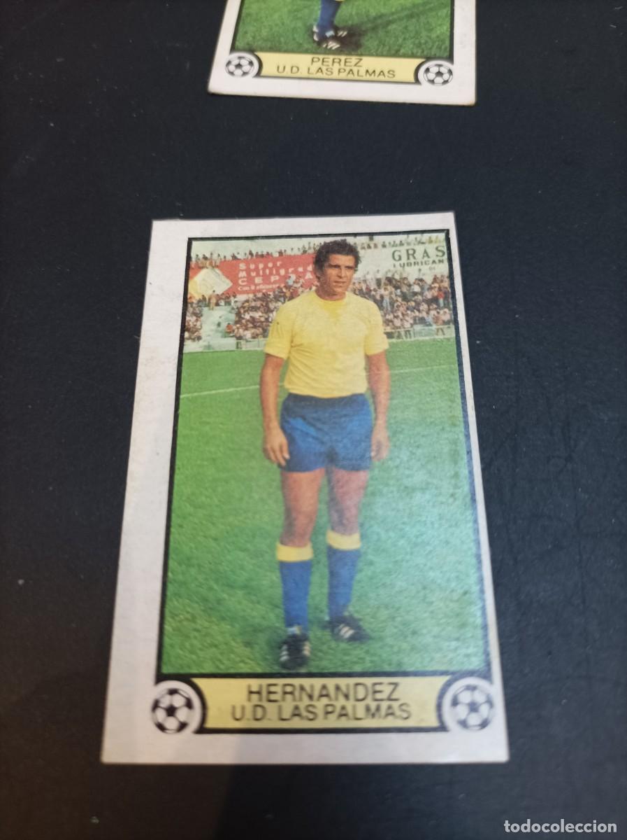 Cromos de F&uacute;tbol: ESTE 1979 1980 79 80 HERNANDEZ - LAS PALMAS (DESPEGADO)