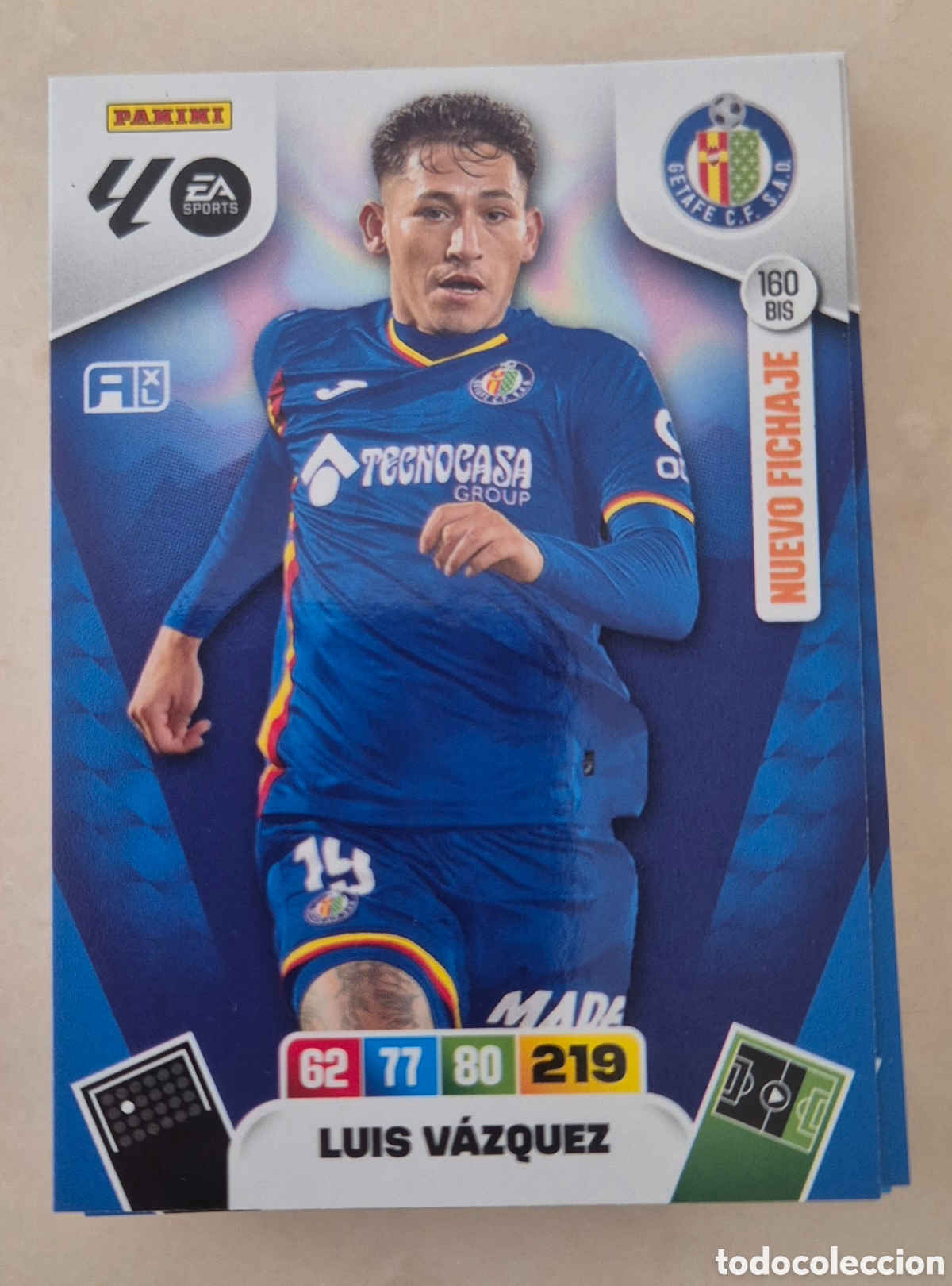 Cromos de Futebol: 160 bis Luis V&aacute;zquez getafe adrenalyn 2026