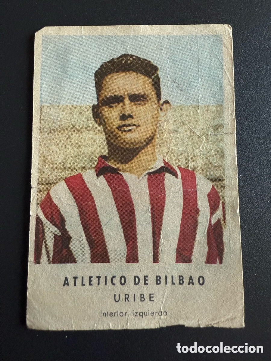 Cromos de Futebol: URIBE ( At Bilbao ). Zahor a&ntilde;os 50