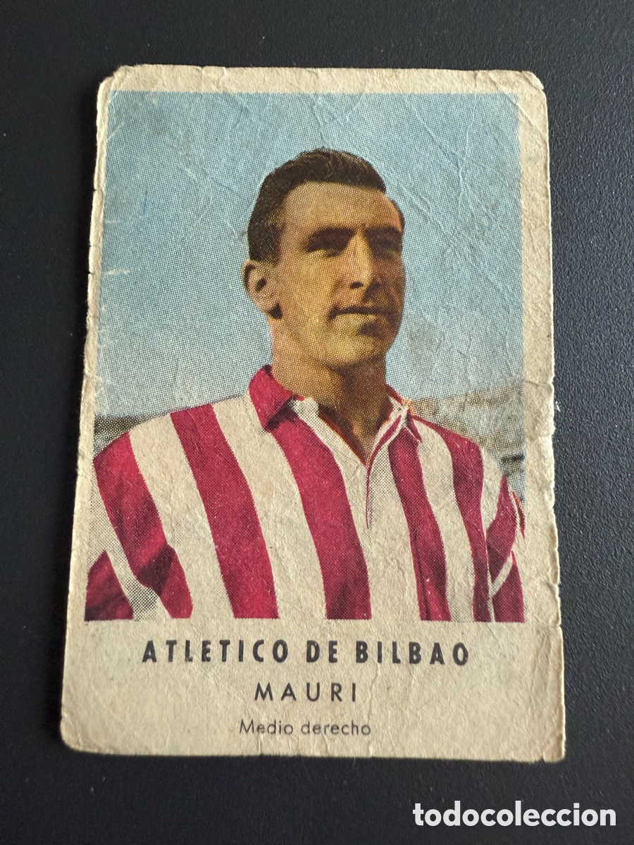 Cromos de Futebol: MAURI ( At Bilbao ). Zahor a&ntilde;os 50