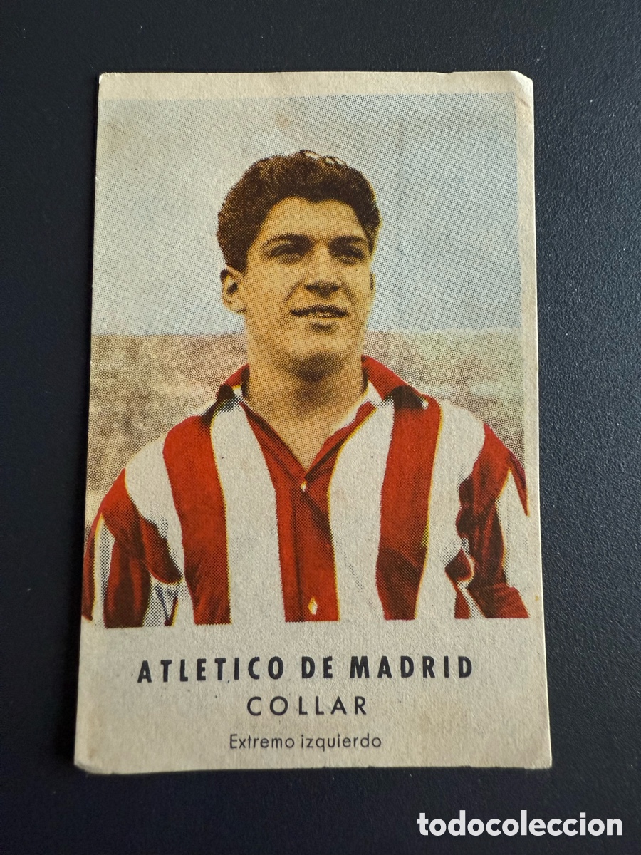 Cromos de Futebol: COLLAR ( At Madrid). Zahor. A&ntilde;os 50