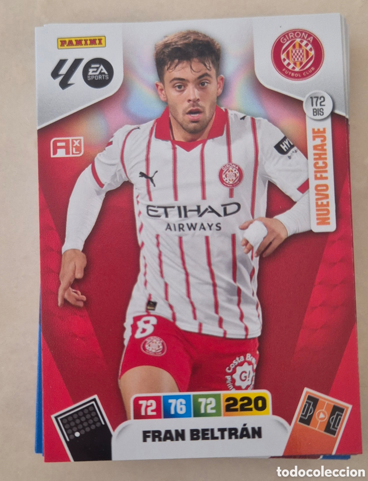 Cromos de Futebol: 172 bis fran Beltr&aacute;n girona adrenalyn 2026