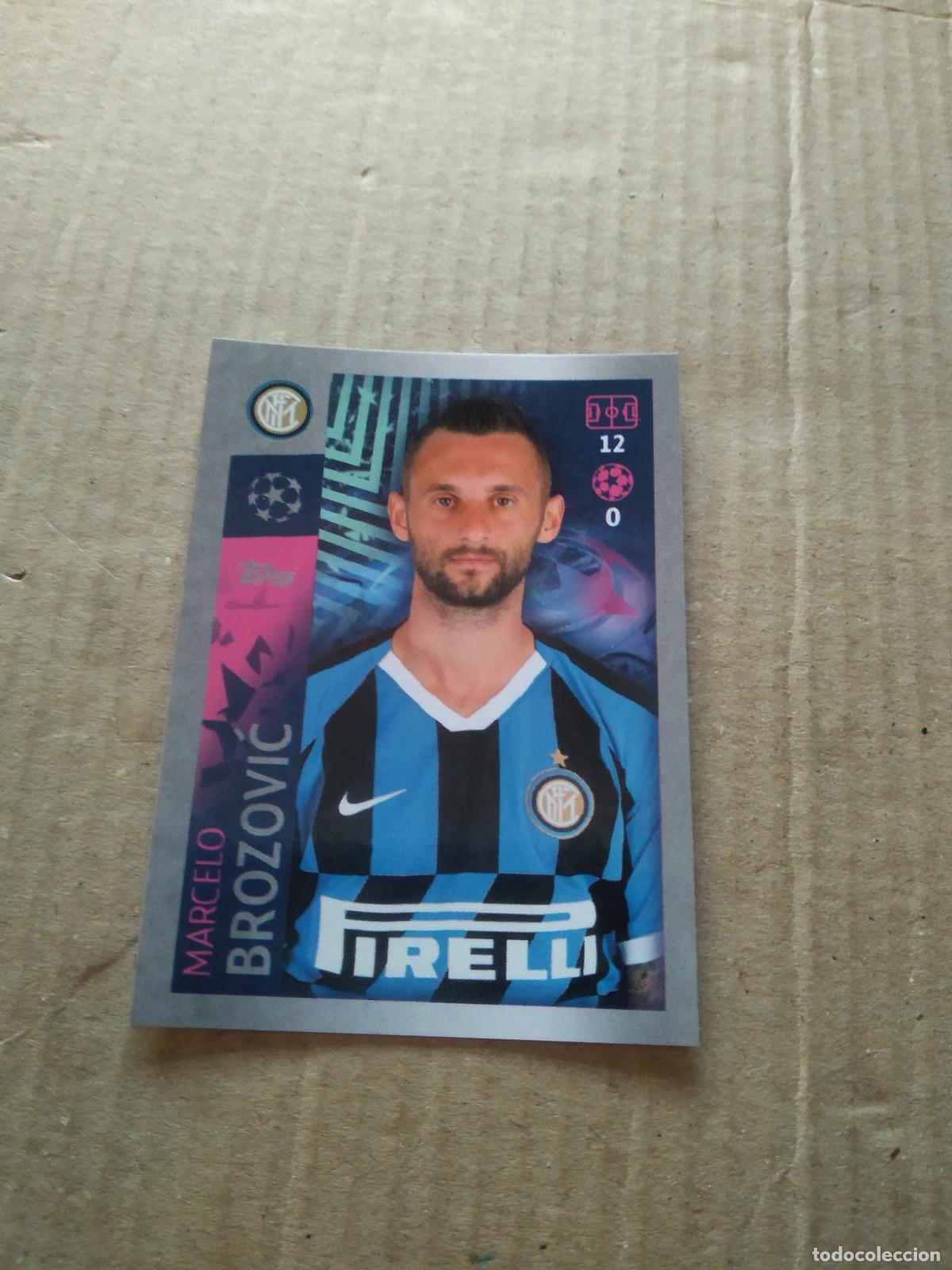 Cromos de F&uacute;tbol: 206 BROZOVIC INTER MILAN CROMO FUTBOL TOPPS 19-20 UEFA CHAMPIONS LEAGUE 2019-2020