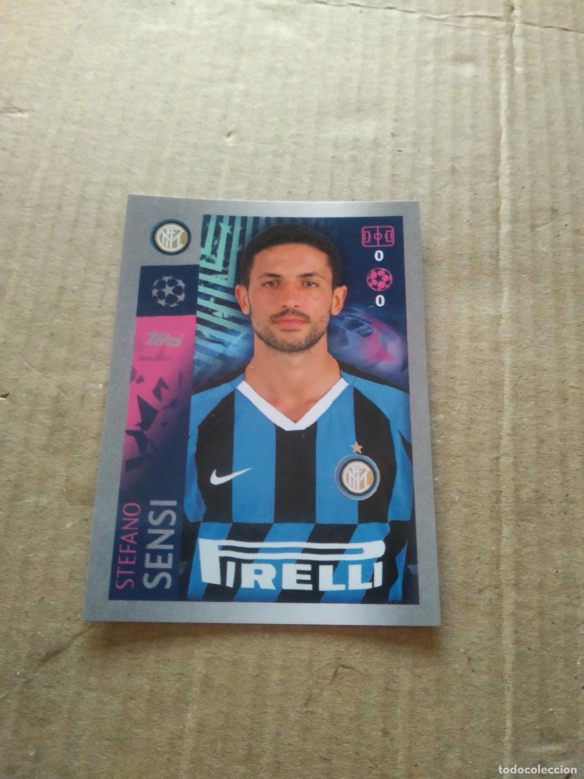 Cromos de F&uacute;tbol: 207 STEFANO SENSI INTER MILAN CROMO FUTBOL TOPPS 19-20 UEFA CHAMPIONS LEAGUE 2019-2020