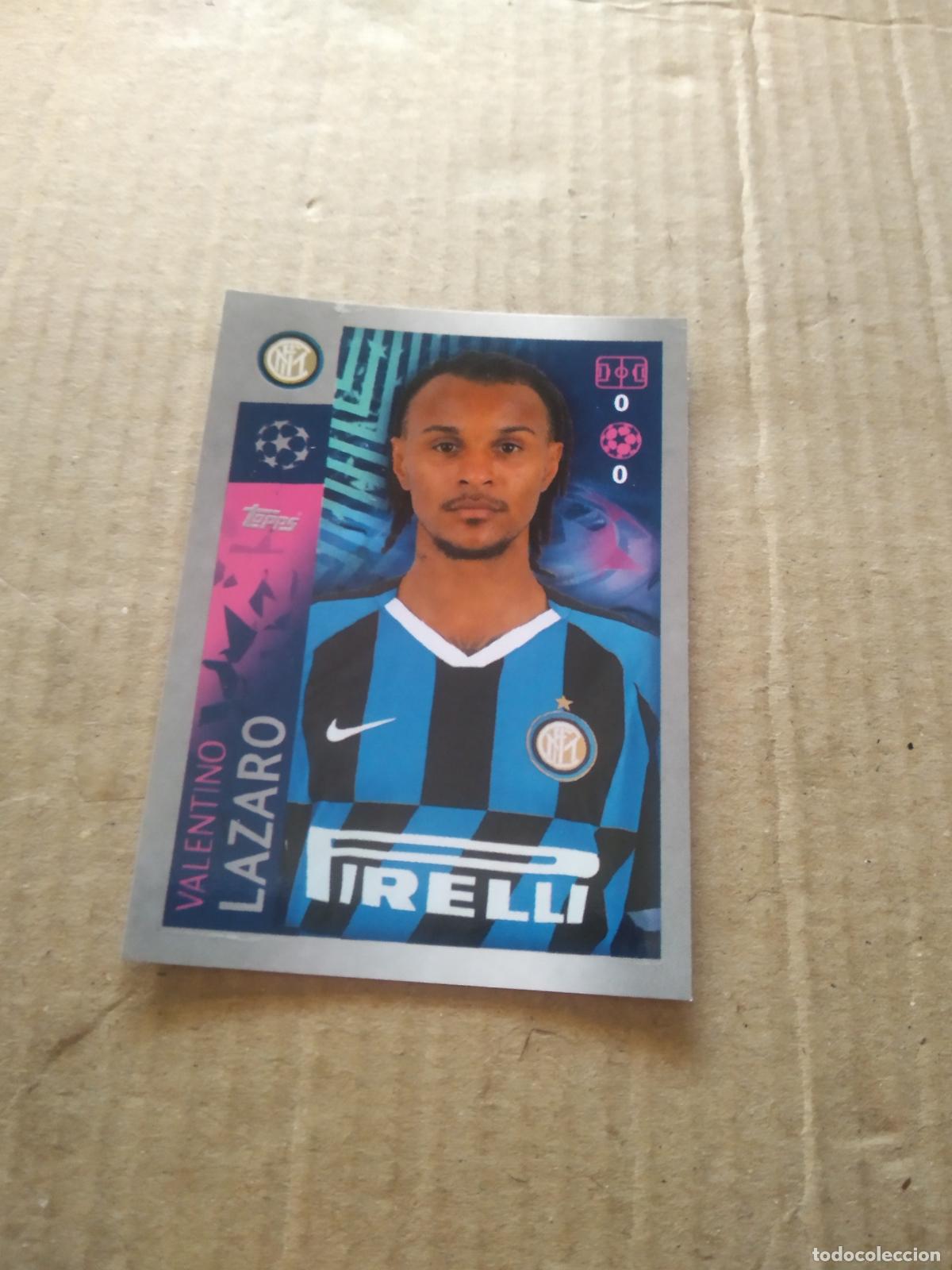 Cromos de F&uacute;tbol: 208 VALENTINO LAZARO INTER MILAN CROMO FUTBOL TOPPS 19-20 UEFA CHAMPIONS LEAGUE 2019-2020