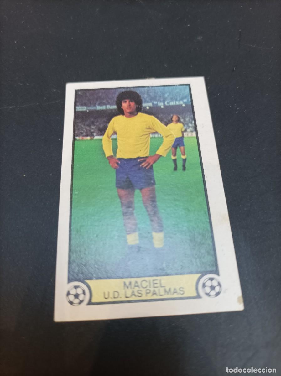 Cromos de f&uacute;tbol: ESTE 1979 1980 79 80 MACIEL - LAS PALMAS (DESPEGADO)