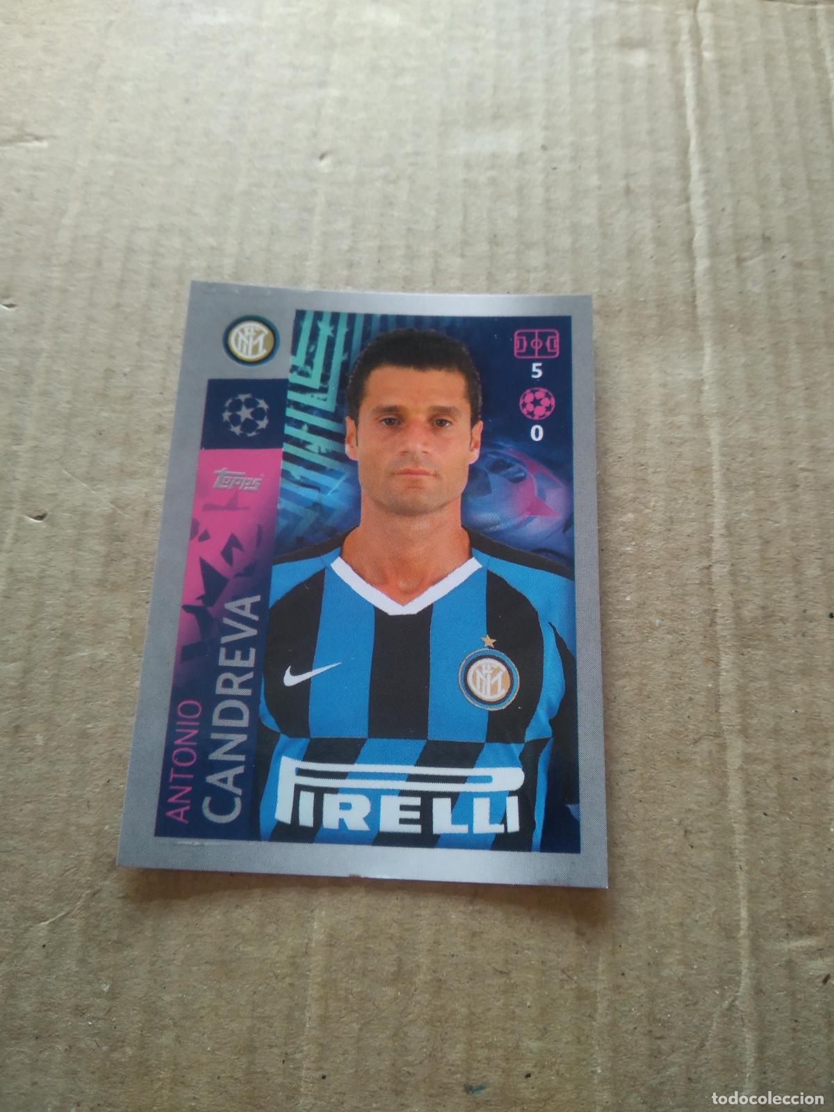 Cromos de F&uacute;tbol: 209 CANDREVA INTER MILAN CROMO FUTBOL TOPPS 19-20 UEFA CHAMPIONS LEAGUE 2019-2020