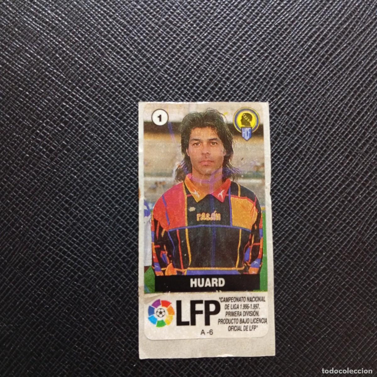 Cromos de F&uacute;tbol: 1 HUARD HERCULES CHICLE VIDAL LA LIGA DE ESTRELLAS 1996 1997 96 97 SIN PEGAR - A83 PG48