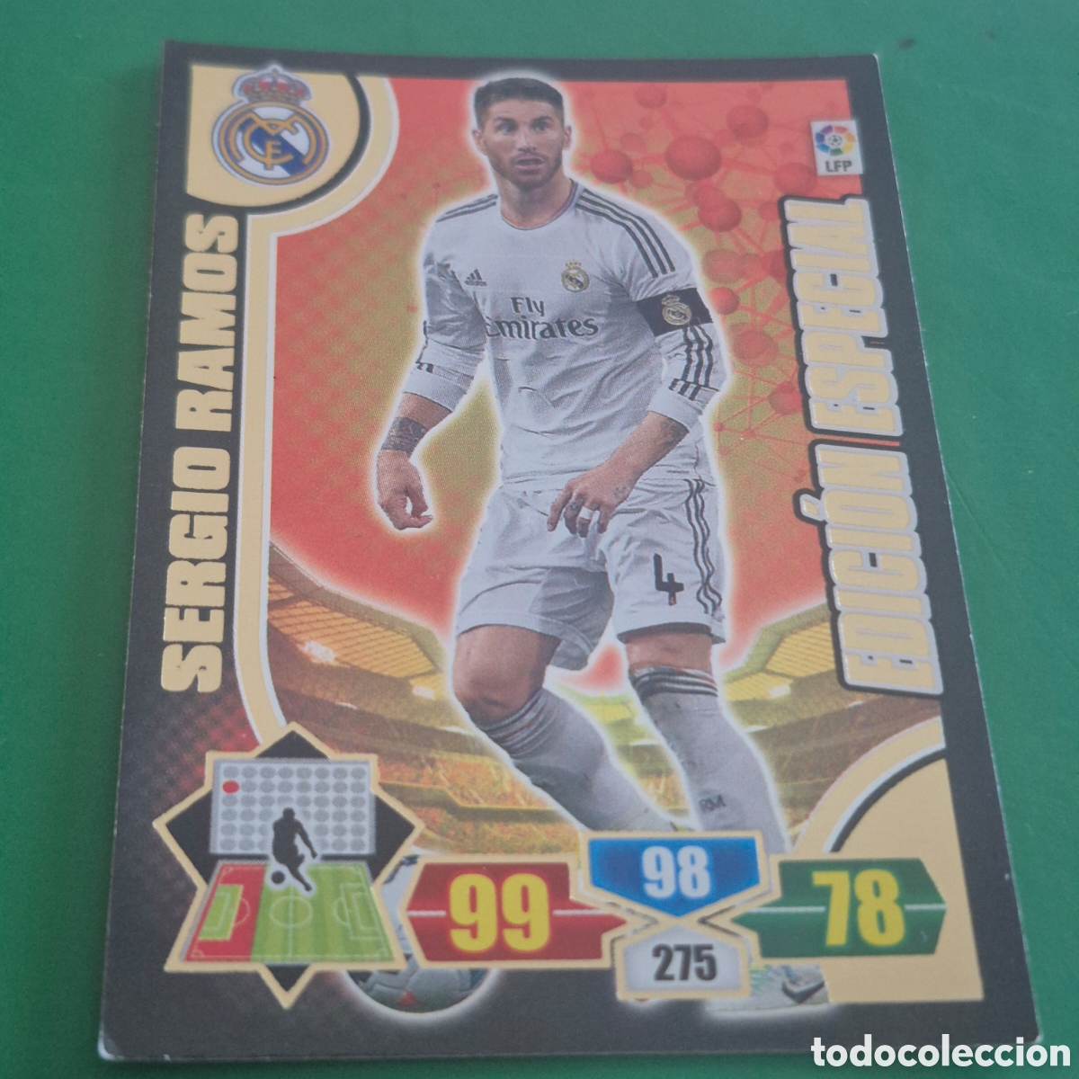 Cromos de F&uacute;tbol: SERGIO RAMOS REAL MADRID EDICION ESPECIAL ADRENALYN XL LIGA 2013/14 13 14 PANINI