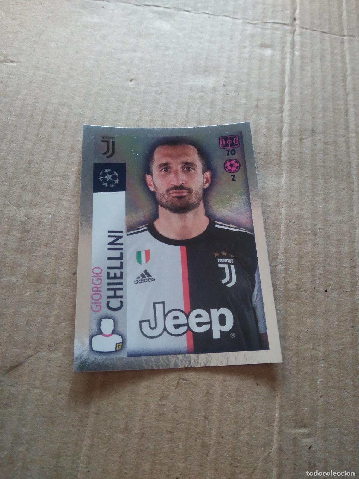Cromos de F&uacute;tbol: 219 CHIELLINI JUVENTUS TURIN CROMO FUTBOL TOPPS 19-20 UEFA CHAMPIONS LEAGUE 2019-2020