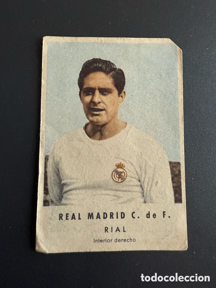 Cromos de Futebol: RIAL. ( Real Madrid). Zahor. A&ntilde;os 50