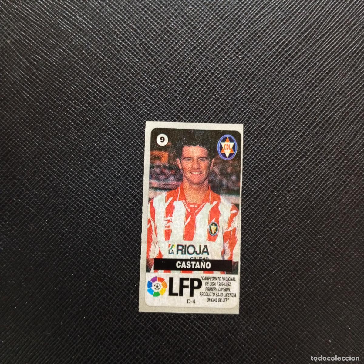 Cromos de Futebol: 9 CASTA&Ntilde;O LOGRO&Ntilde;ES CHICLE VIDAL LA LIGA DE ESTRELLAS 1996 1997 96 97 SIN PEGAR - A84 PG2