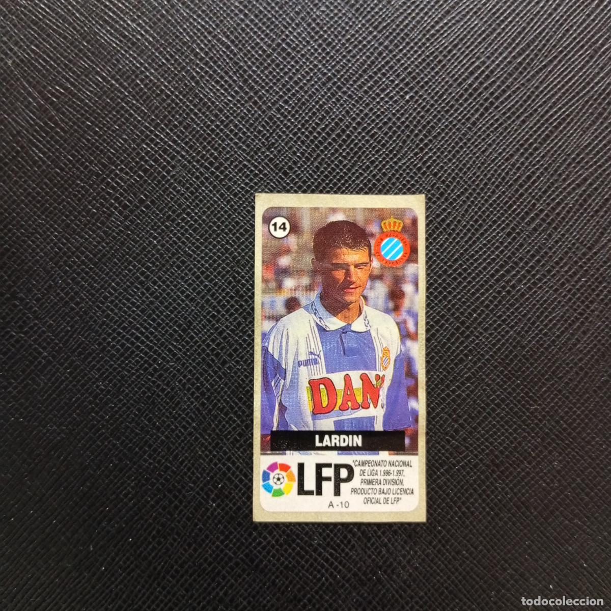 Cromos de Futebol: 14 LARDIN ESPA&Ntilde;OL CHICLE VIDAL LA LIGA DE ESTRELLAS 1996 1997 96 97 SIN PEGAR - A84 PG4