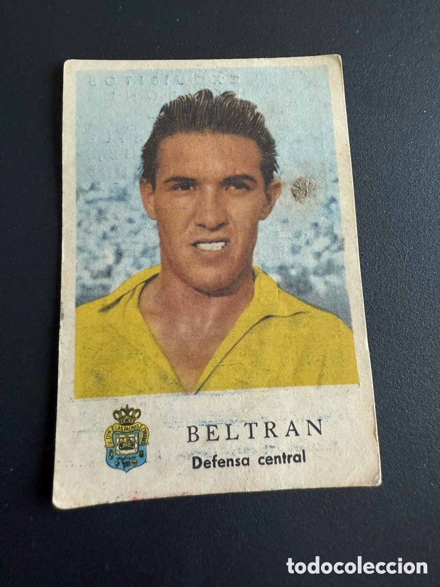 Cromos de Futebol: BELTR&Aacute;N. ( UD Las Palmas ). Zahor. A&ntilde;os 50