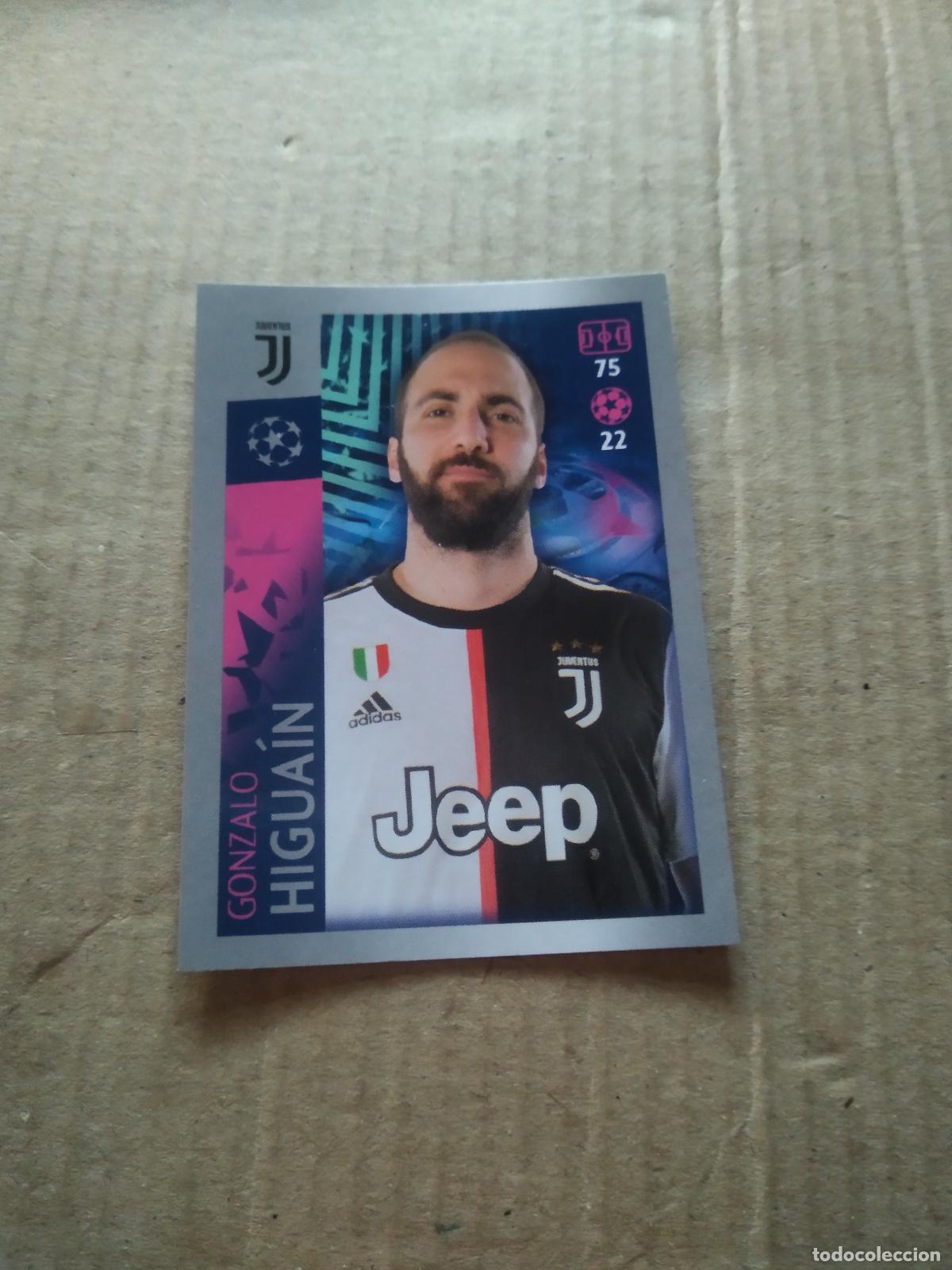 Cromos de F&uacute;tbol: 231 HIGUAIN JUVENTUS TURIN CROMO FUTBOL TOPPS 19-20 UEFA CHAMPIONS LEAGUE 2019-2020