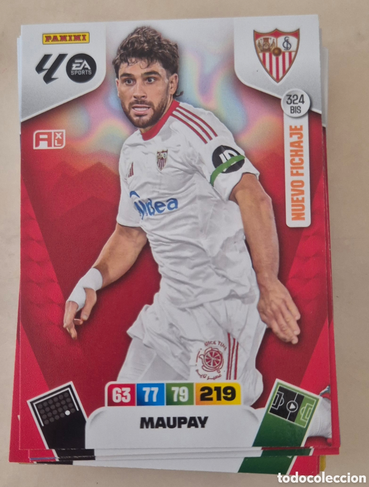 Cromos de F&uacute;tbol: 324 bis maupay sevilla adrenalyn 2026