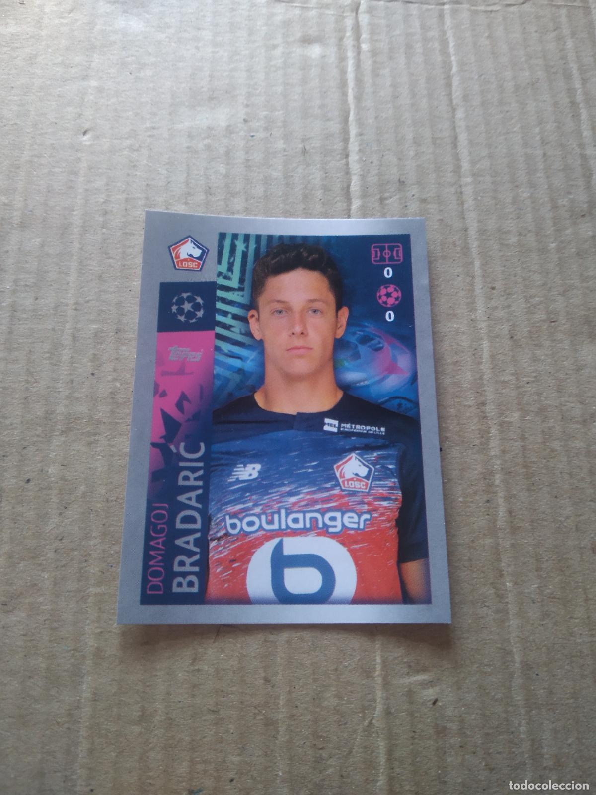 Football Stickers: 259 BRADARIC LOSC LILLE CROMO FUTBOL TOPPS 19-20 UEFA CHAMPIONS LEAGUE 2019-2020