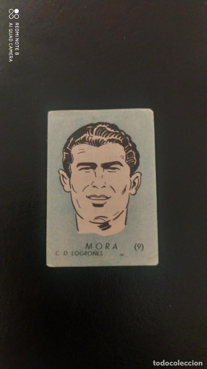 Cromos de f&uacute;tbol: LOGRO&Ntilde;ES 9 MORA EL LINCE Y MADAM - N1 - Foto 1