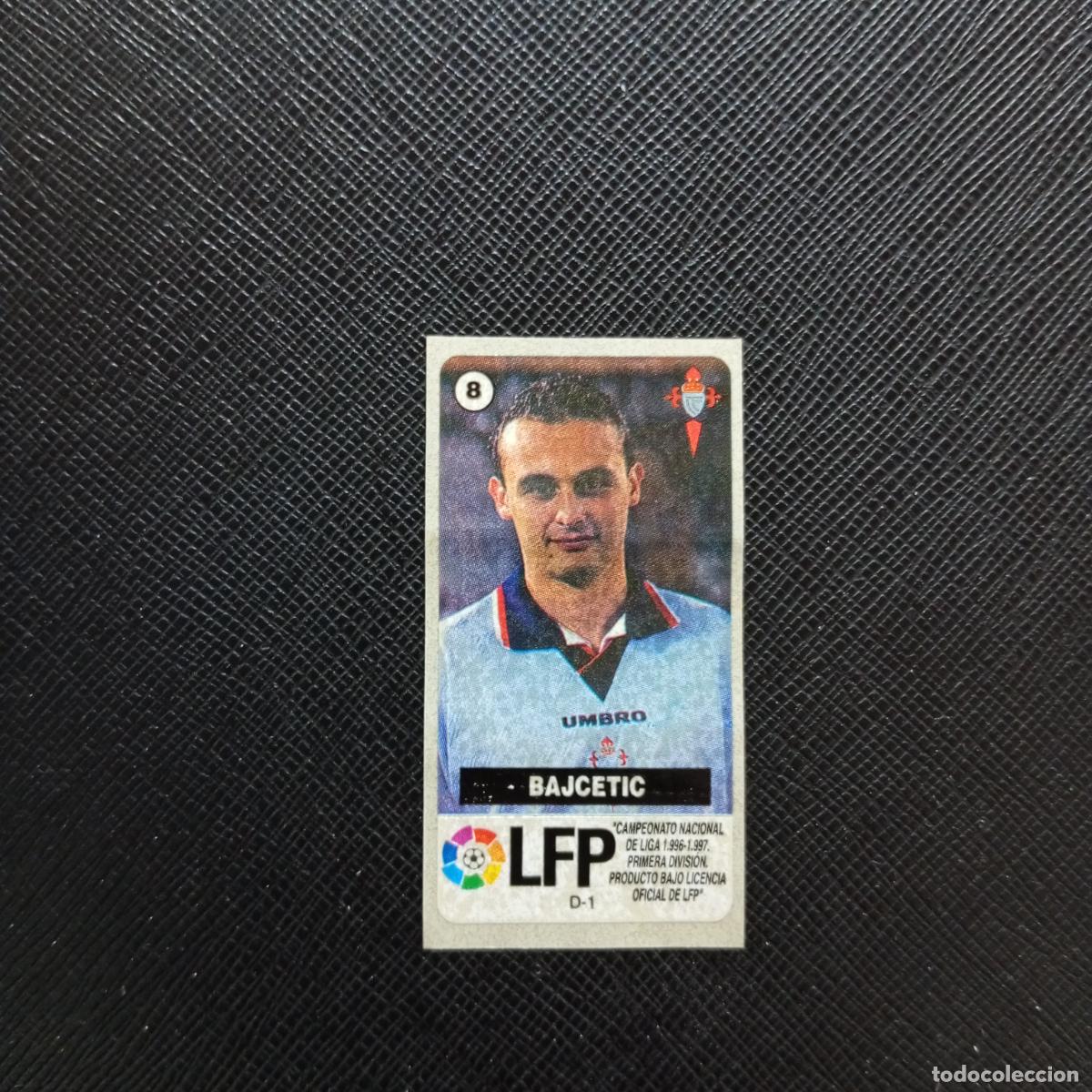 Cromos de F&uacute;tbol: 8 BAJCETIC CELTA CHICLE VIDAL LA LIGA DE ESTRELLAS 1996 1997 96 97 SIN PEGAR - A84 PG11